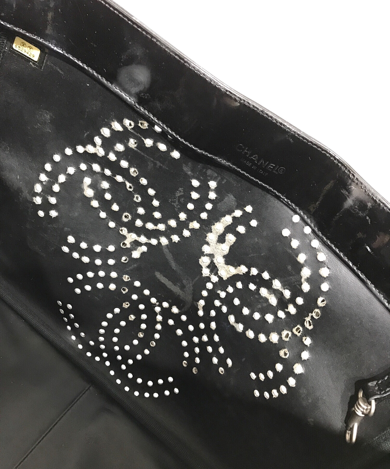 中古・古着通販】CHANEL (シャネル) トリプルココ パンチングトート 