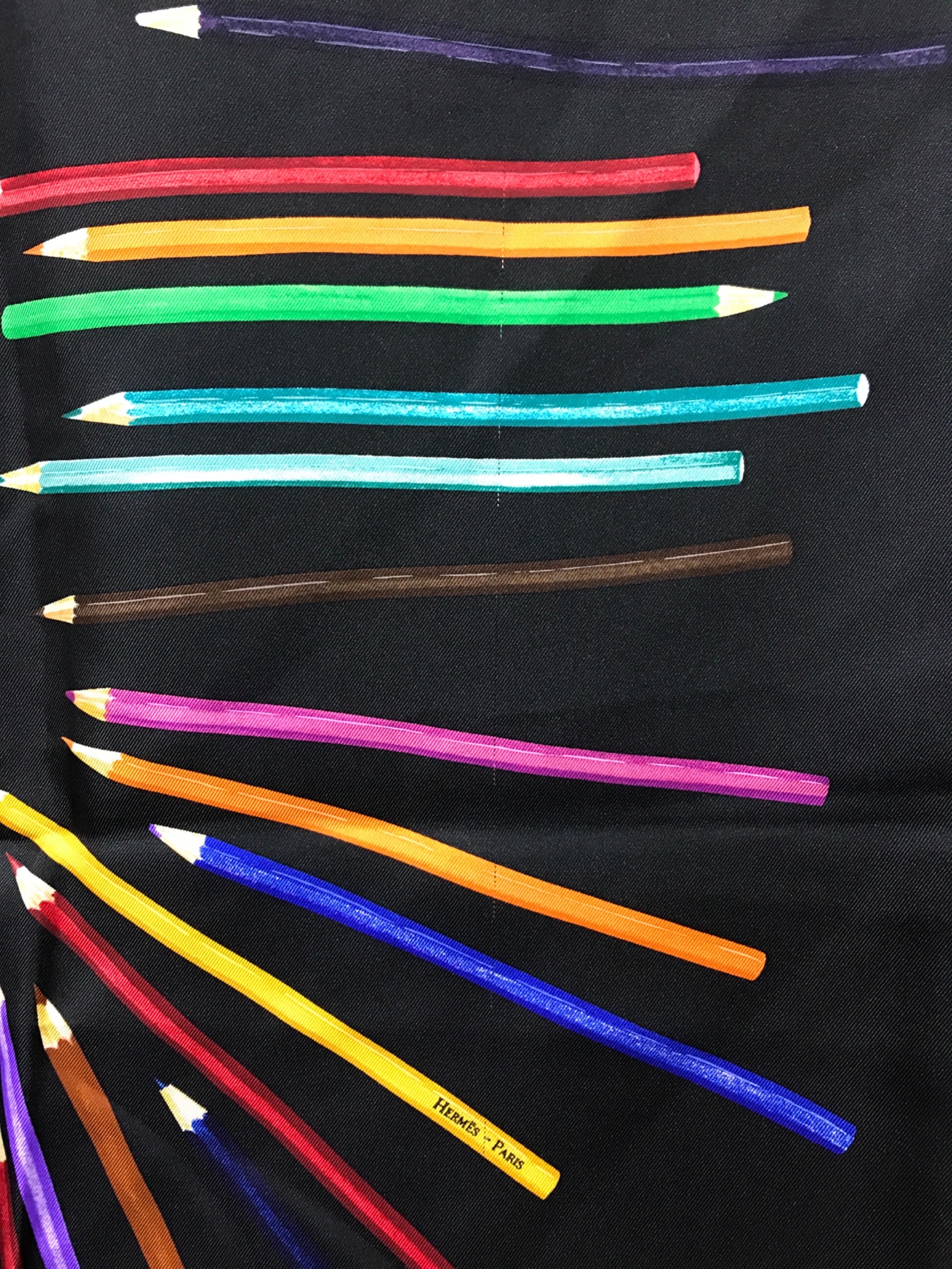 中古・古着通販】HERMES (エルメス) カレ90 A VOS CRAYONS さあ色鉛筆