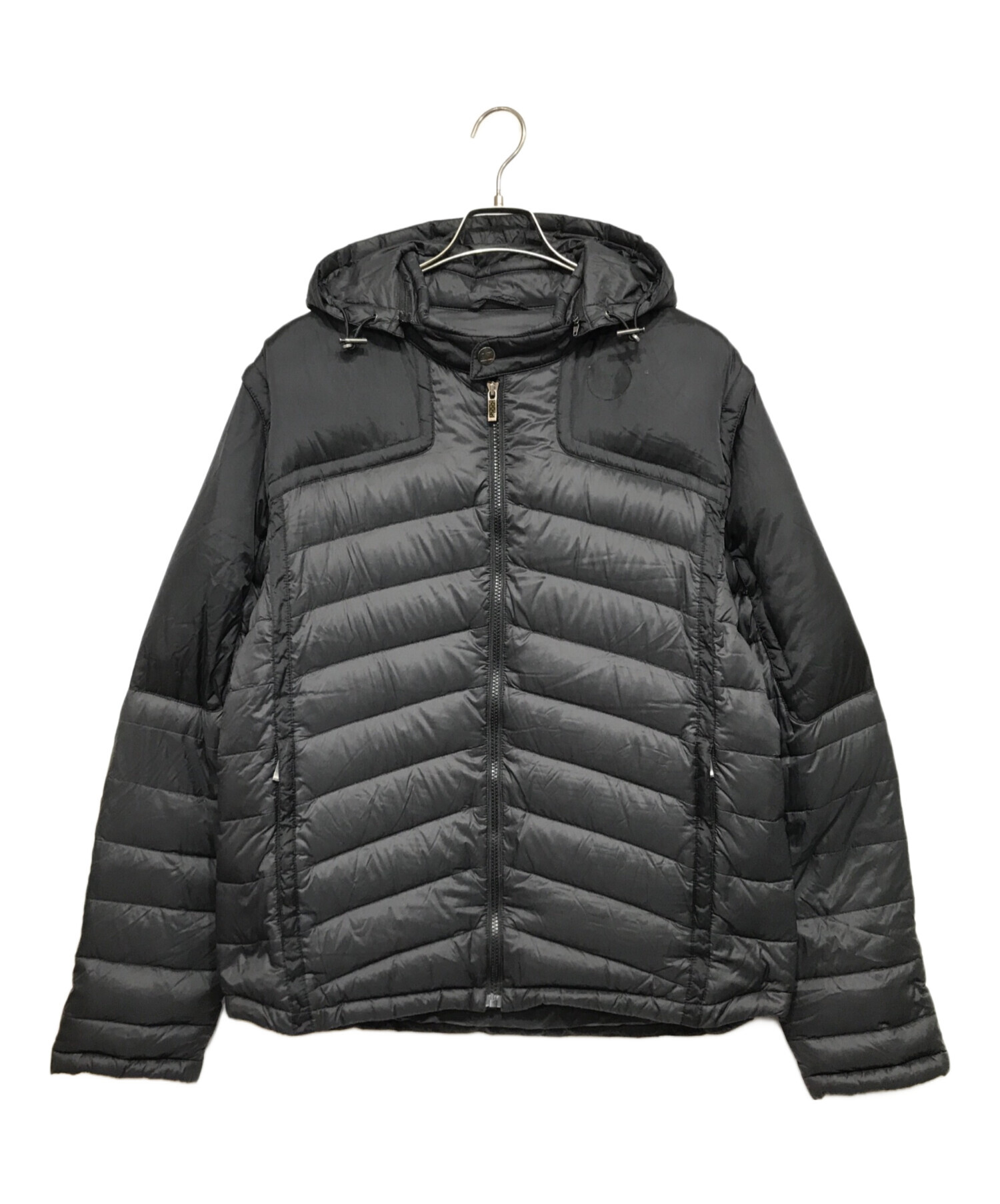 【未使用・タグ付】ゼニアスポーツ　ナイロンジャケット　XL ブラック　高機能 未使用・タグ付】ゼニアスポーツ ナイロンジャケット XL ブラック 高