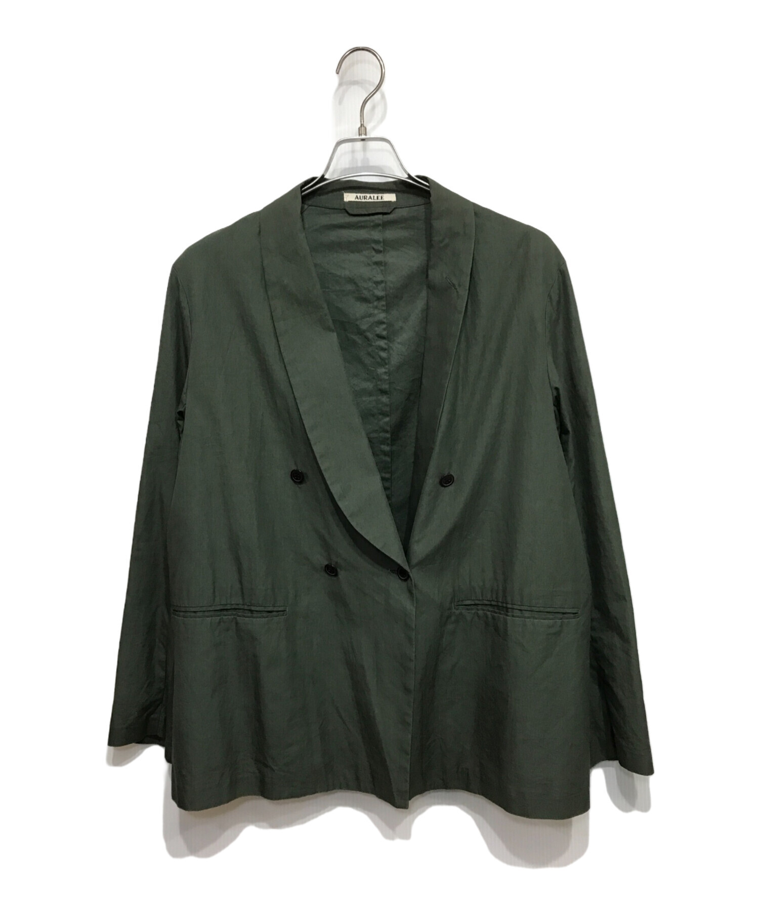 中古・古着通販】AURALEE (オーラリー) 18SS SHAWL COLLAR JACKET 