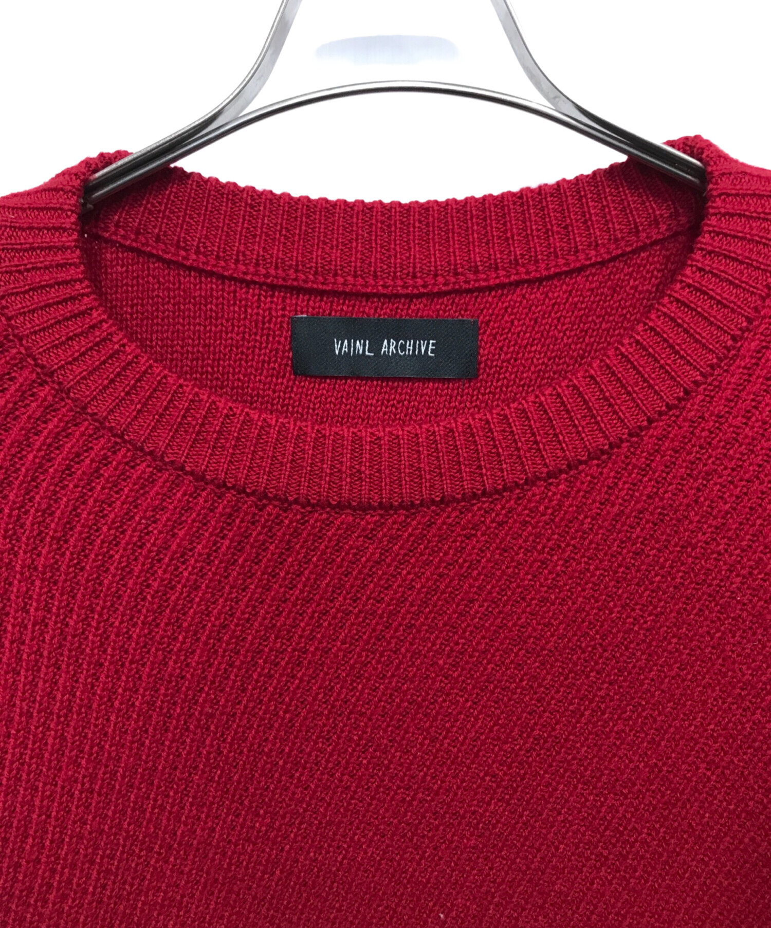 中古・古着通販】vainl archive (ヴァイナルアーカイブ) Jeff knit