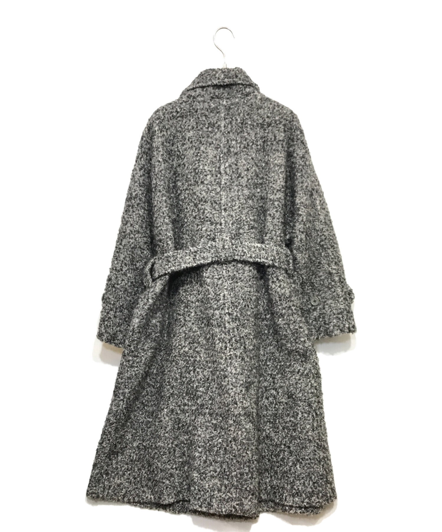 THE TOE◇ダブルチェスターロングコート/S/--/GRY/TT23A110030321MXS