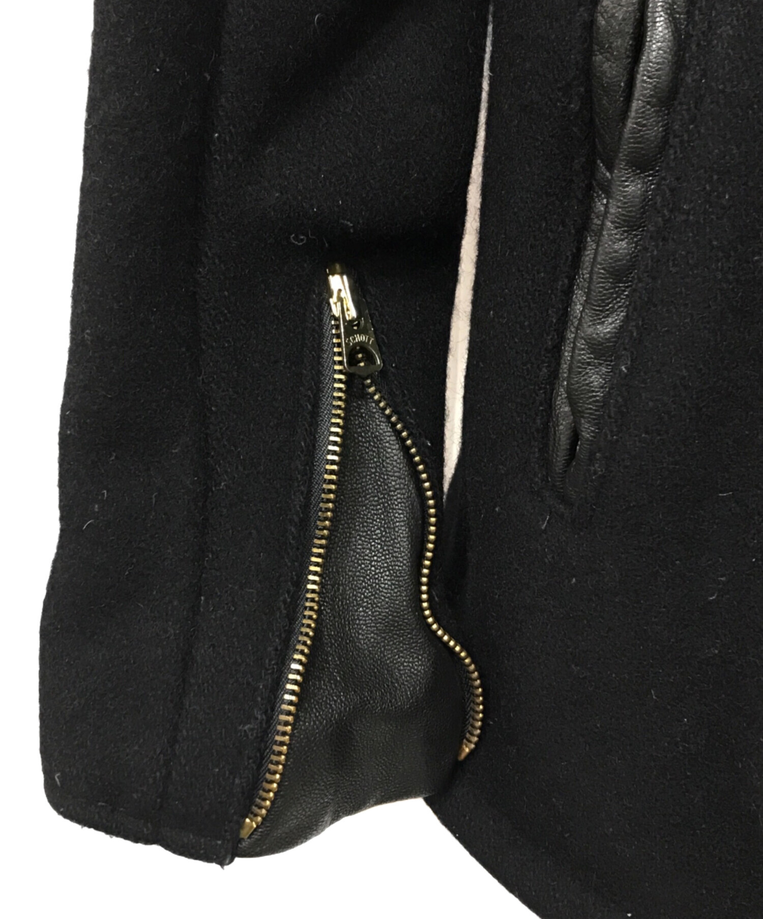 中古・古着通販】Schott (ショット) ウールライダースジャケット