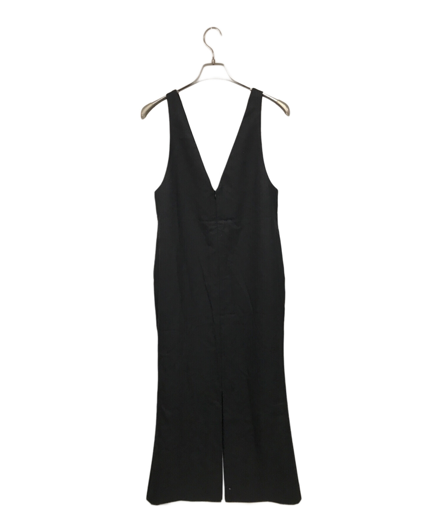 中古・古着通販】Noble (ノーブル) ウールミルドVネックワンピース