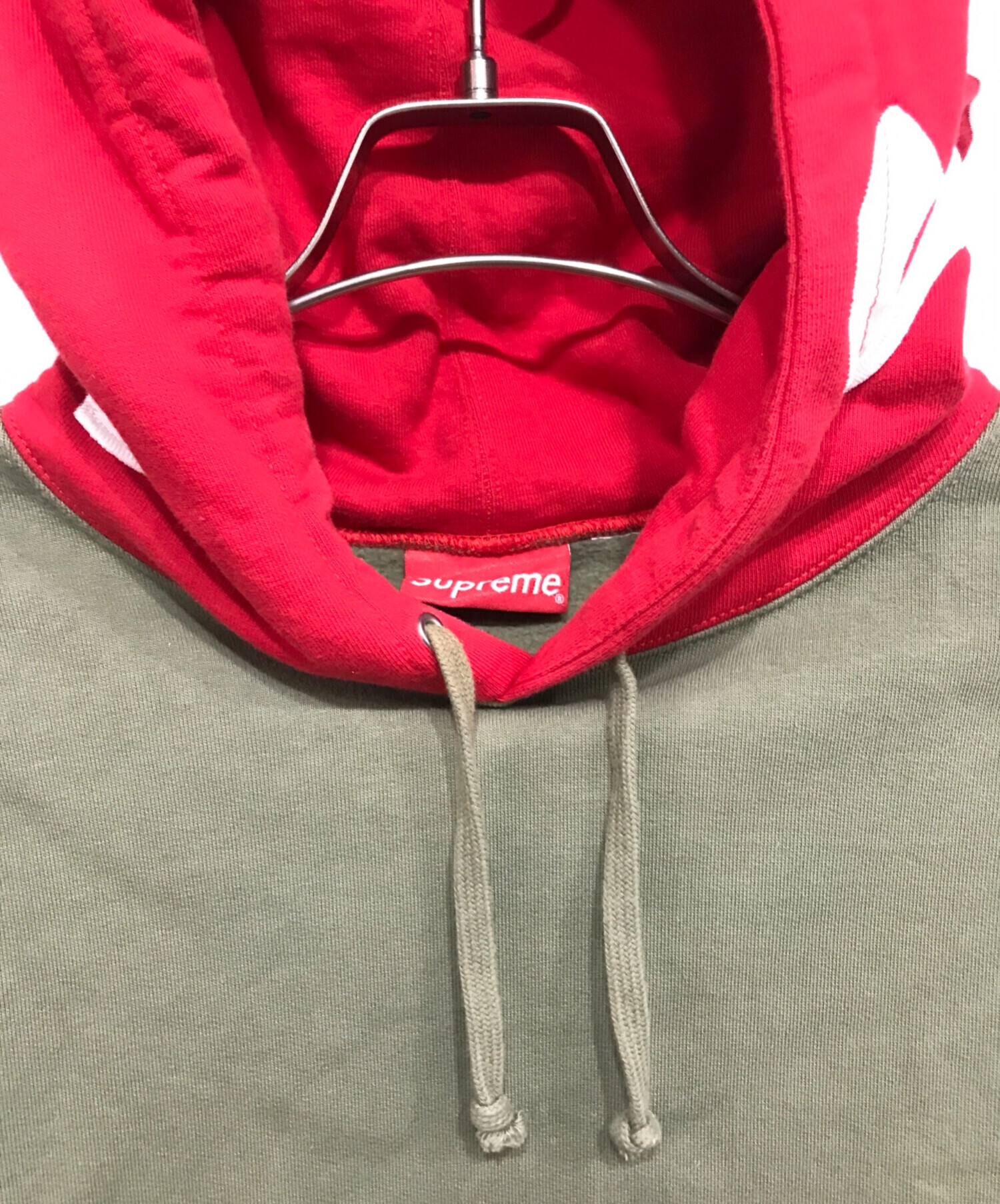中古・古着通販】SUPREME (シュプリーム) 21AW Contrast Hooded 