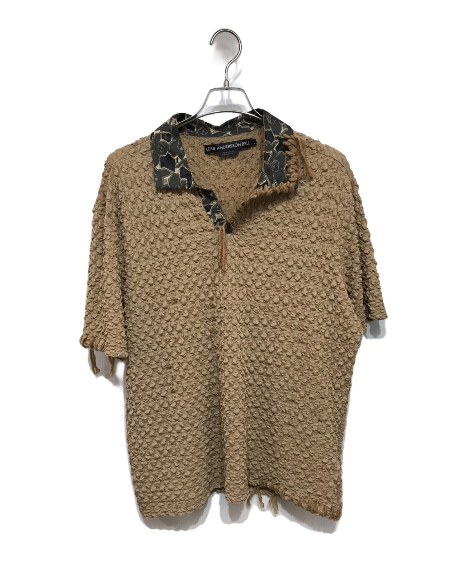 ANDERSSON BELL タン Sapa ポロシャツ 中古・古着通販】ANDERSON BELL (アンダースンベル) タン Sapa