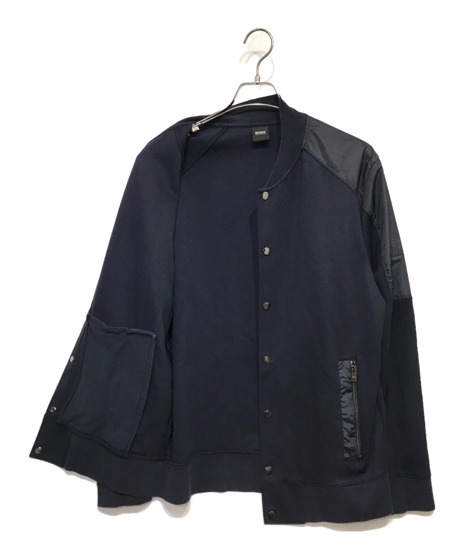 中古・古着通販】HUGO BOSS (ヒューゴ ボス) ブルゾン ネイビー サイズ