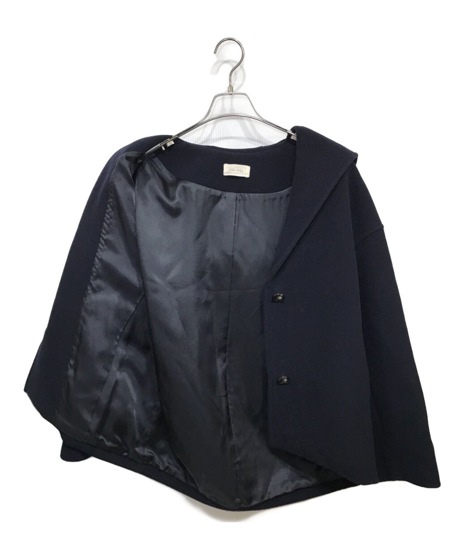 中古・古着通販】DES PRES (デ プレ) ウールダブルモッサ フーデッド