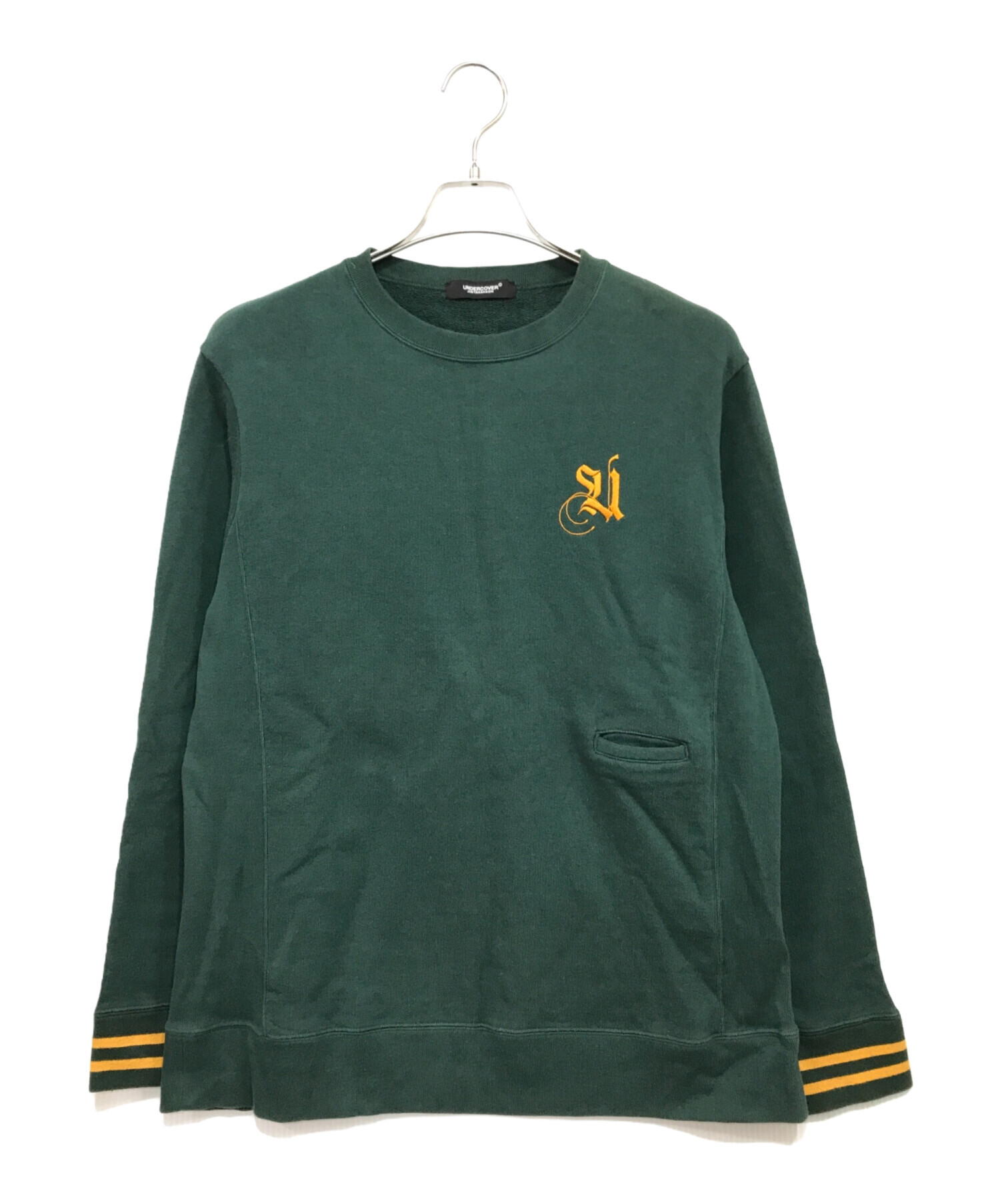 中古・古着通販】UNDERCOVER (アンダーカバー) リブライン クルー  
