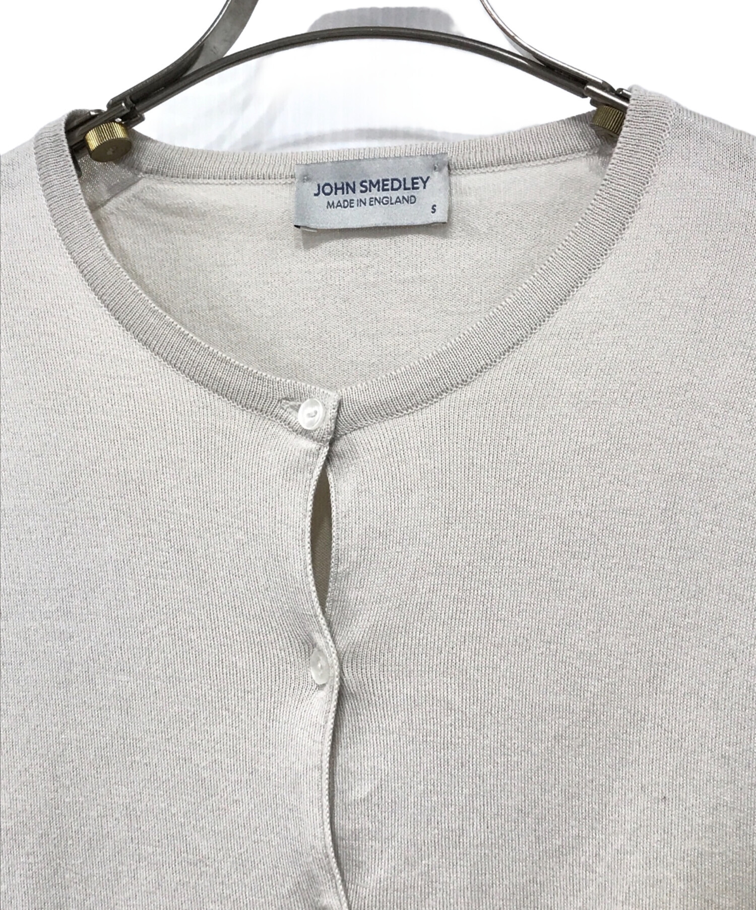 中古・古着通販】JOHN SMEDLEY (ジョンスメドレー) ニットカーディガン 