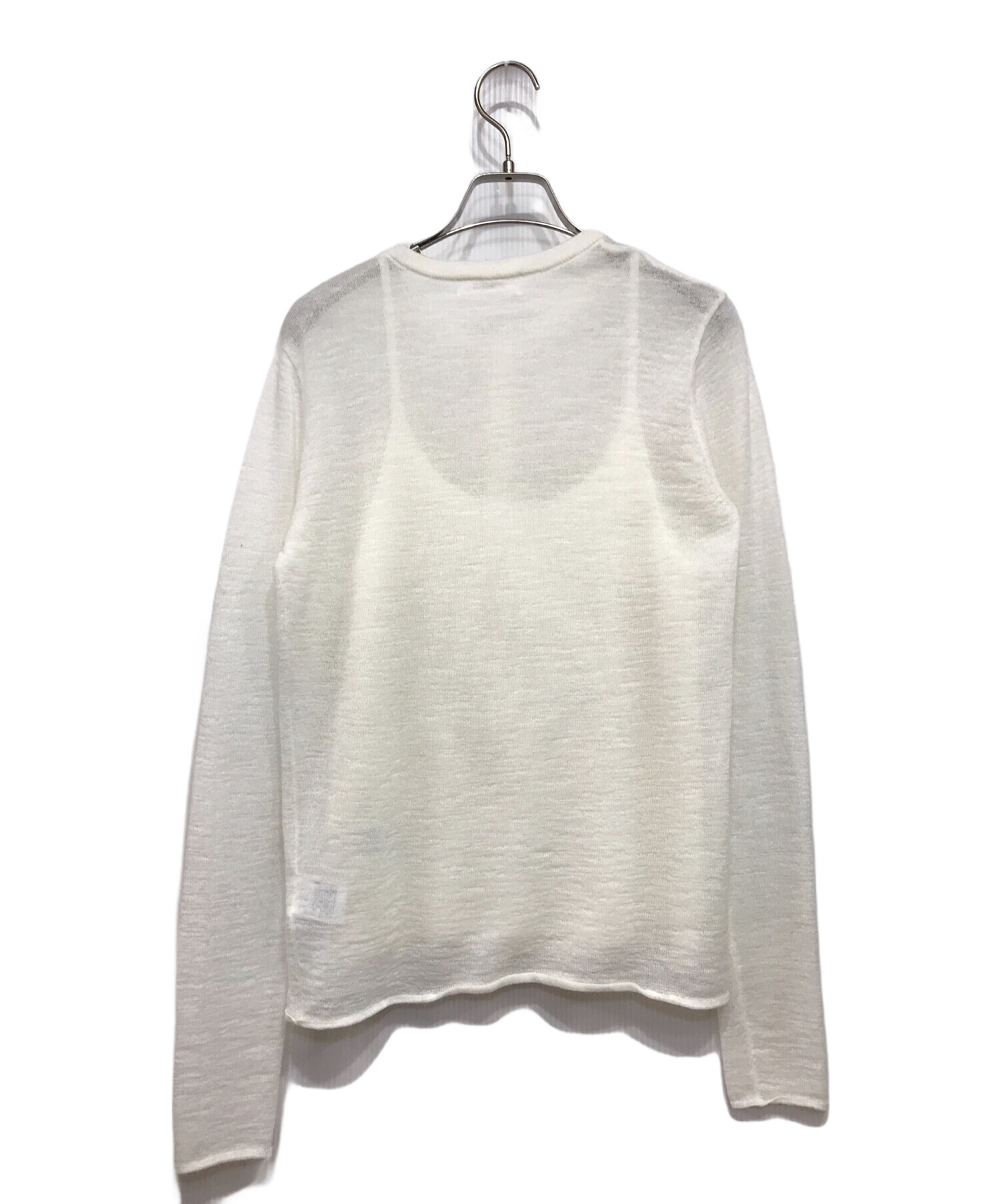 中古・古着通販】MIESROHE (ミースロエ) カットソー ホワイト サイズ 
