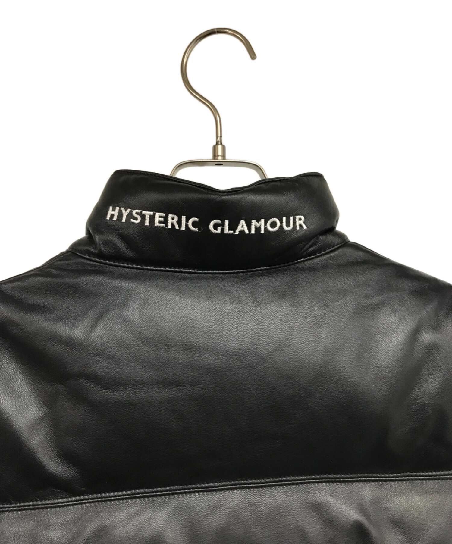 HYSTERIC GLAMOUR ダウンレザーJK ライダース　メンズM HYSTERIC GLAMOUR ダウンレザーJK ライダース メンズM - メルカリ