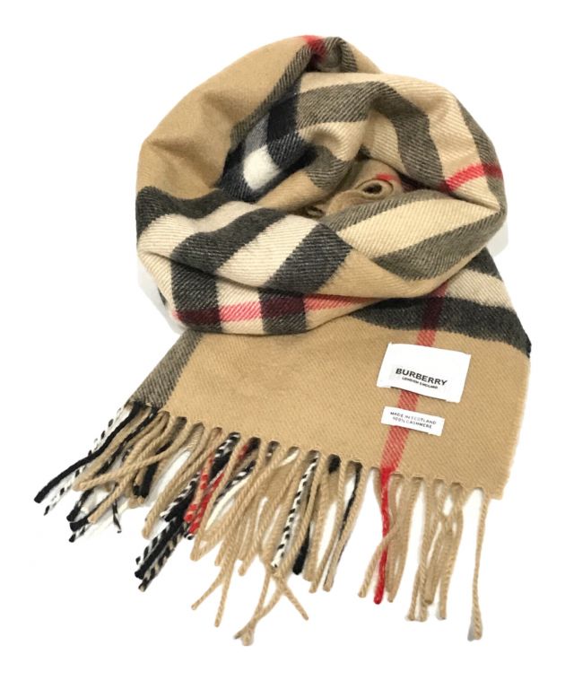 中古・古着通販】BURBERRY (バーバリー) ノバチェックカシミヤストール