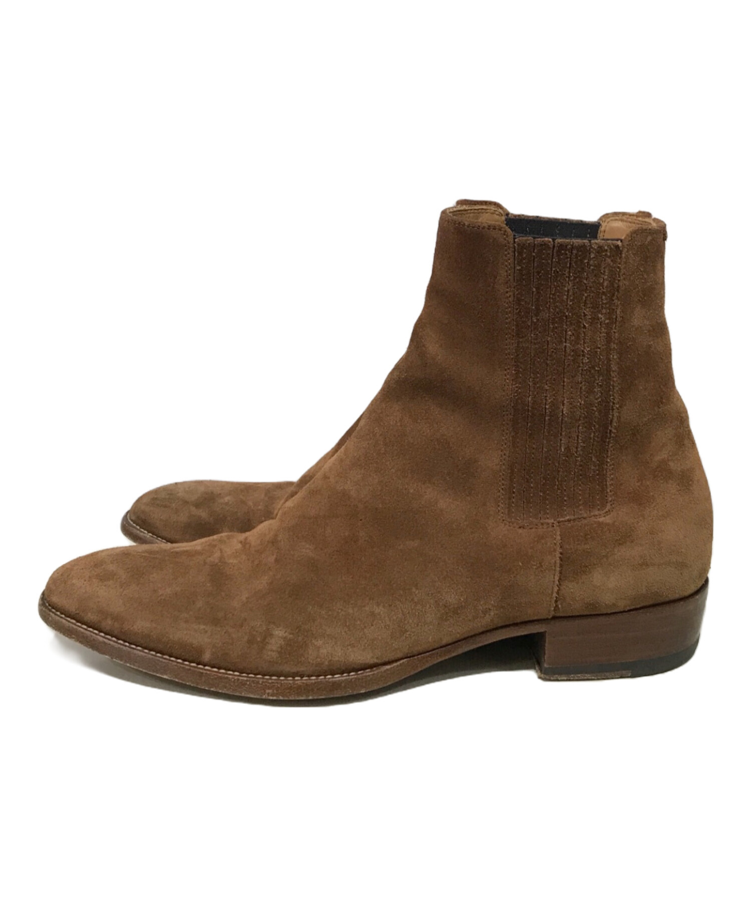 saint laurent paris サイドジップブーツ 42 中古・古着通販】Saint Laurent Paris (サンローランパリ) サイド