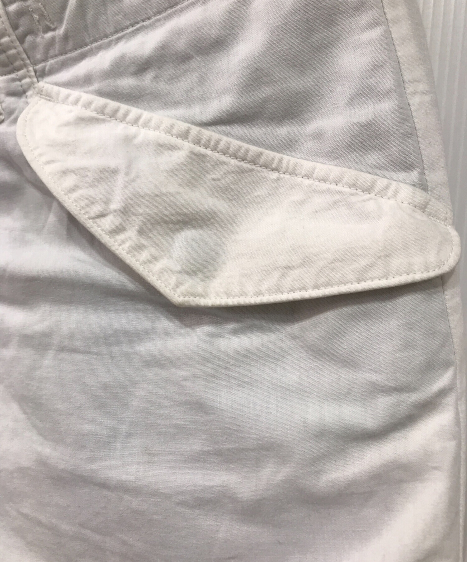 中古・古着通販】NEXUSVII (ネクサスセブン) カーゴパンツ ホワイト 