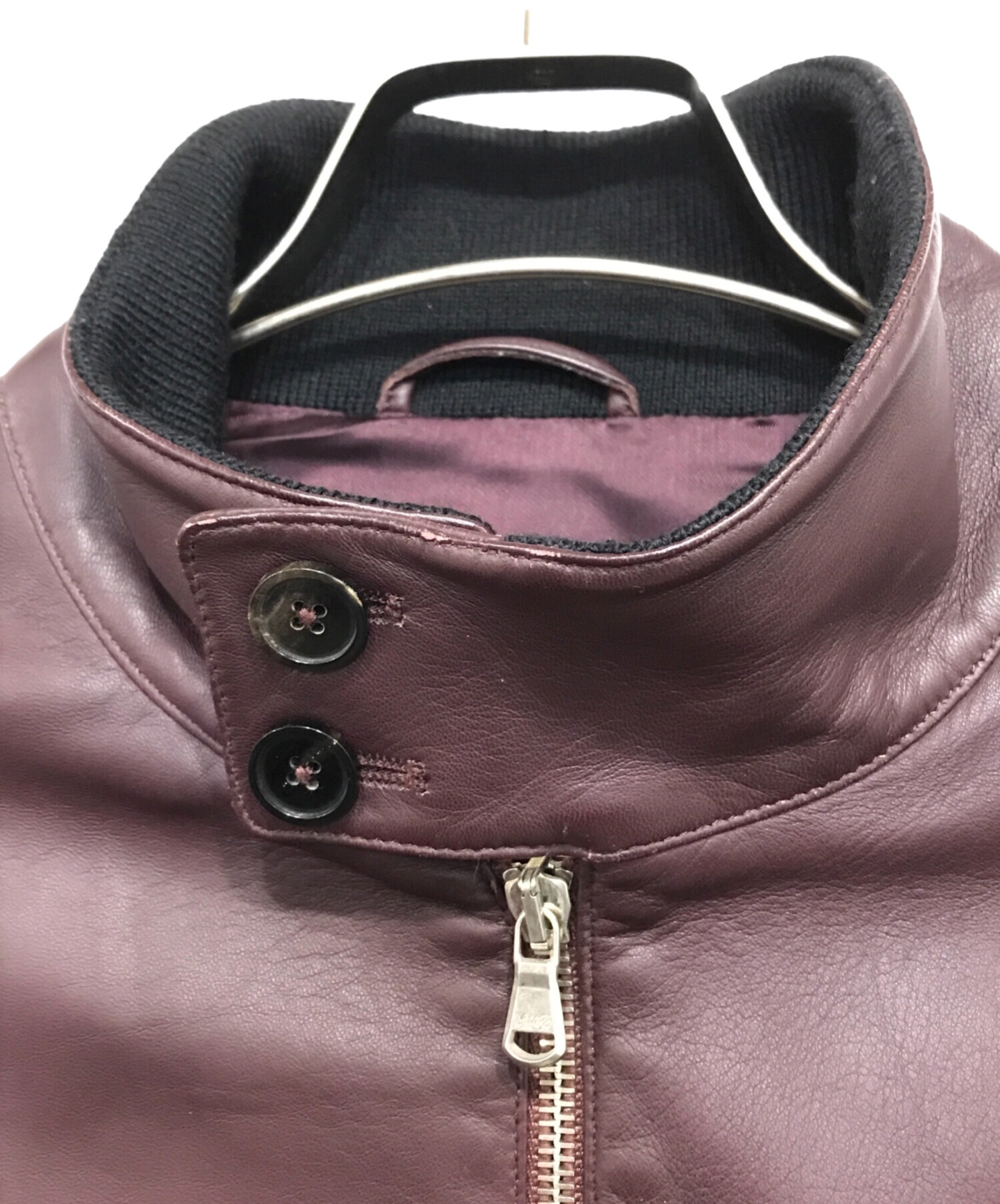 トゥモローランド × DENIM ラムレザー スイングトップ サイズ44 中古 