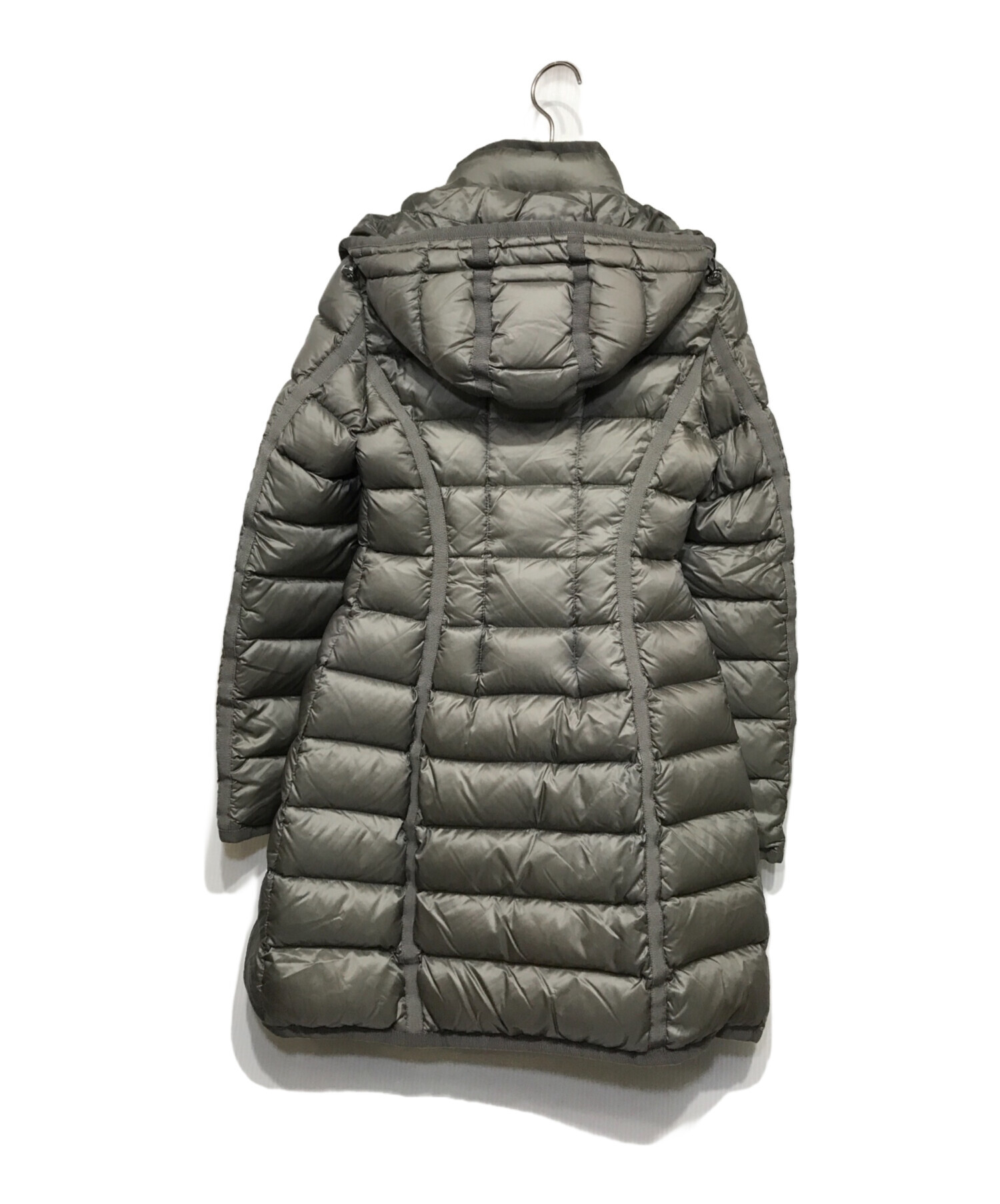 モンクレール MONCLER HERMINEダウン　コート 00 カーキ モンクレール MONCLER HERMINEダウンコート 00 カーキ