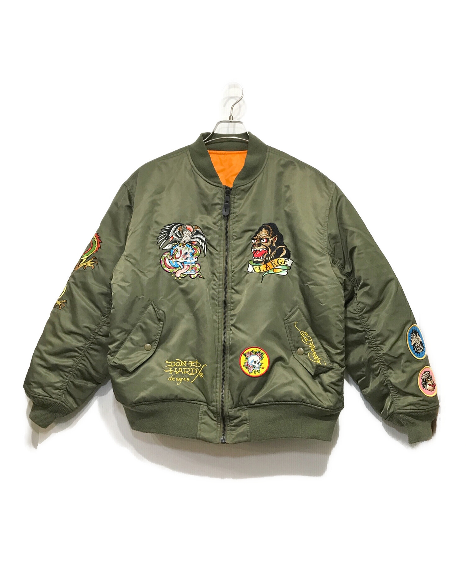 中古・古着通販】X-LARGE (エクストララージ) Ed Hardy (エド