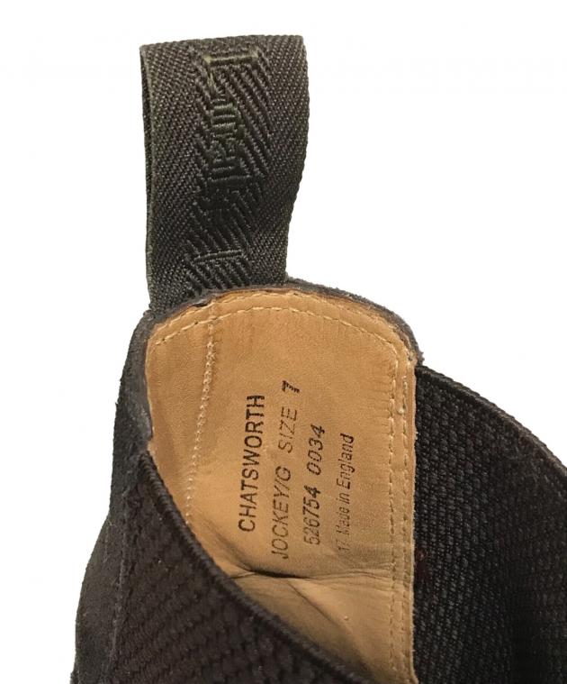 中古・古着通販】LOAKE (ローク) スエードサイドゴアブーツ ブラウン