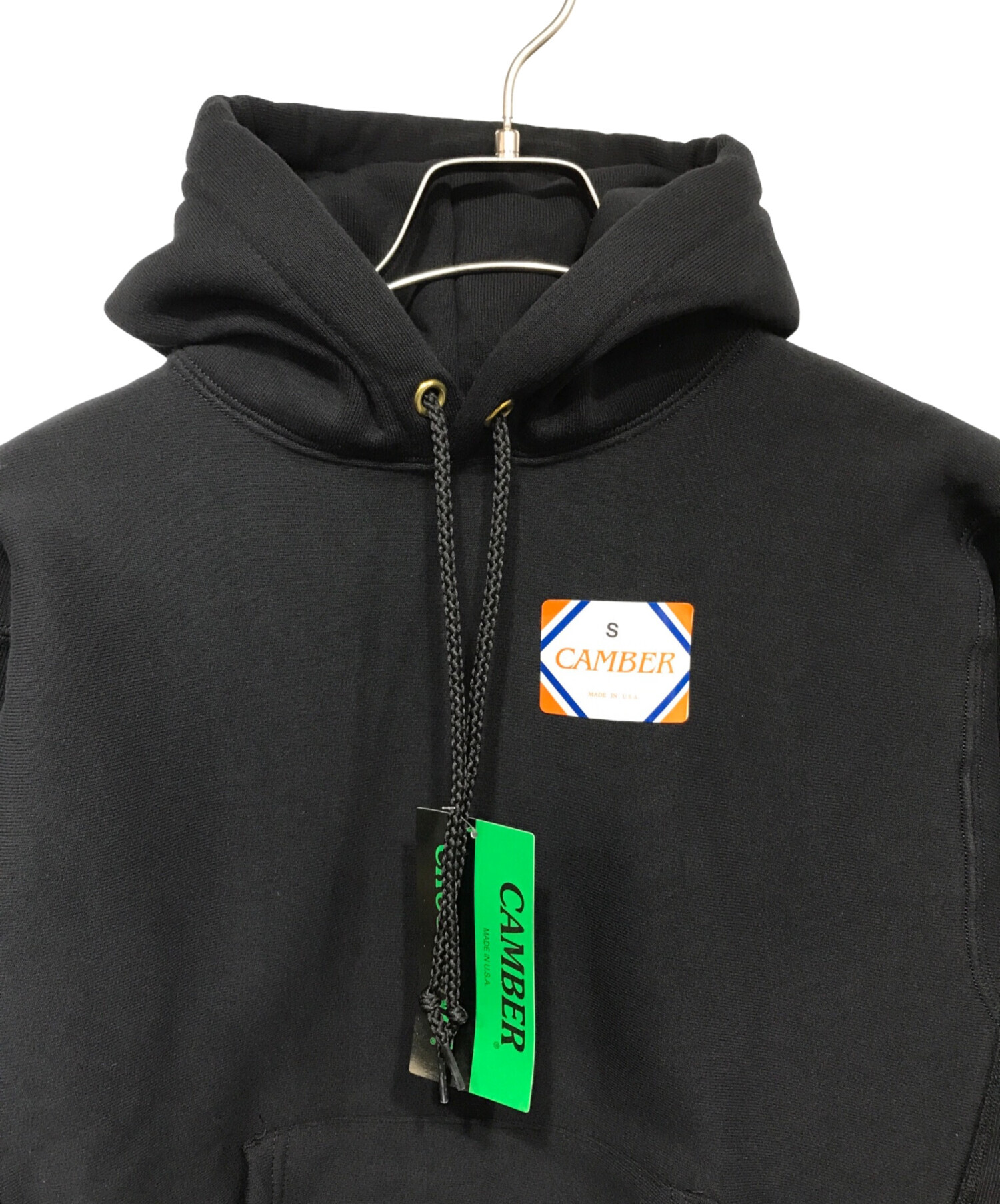 中古・古着通販】CAMBER (キャンバー) パーカー ブラック サイズ:S