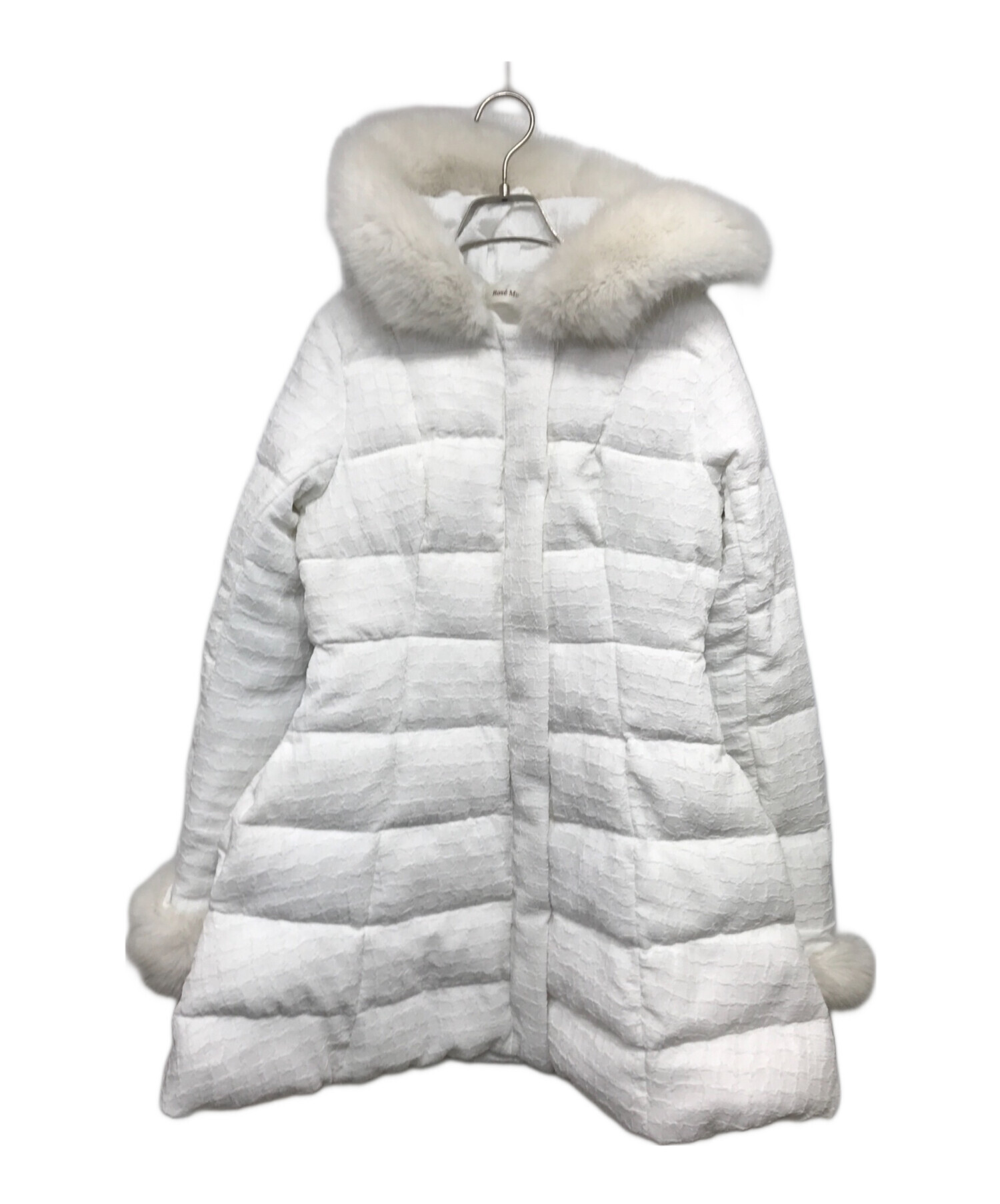 中古・古着通販】Rose Muse (ロゼミューズ) ジャガードダウンコート