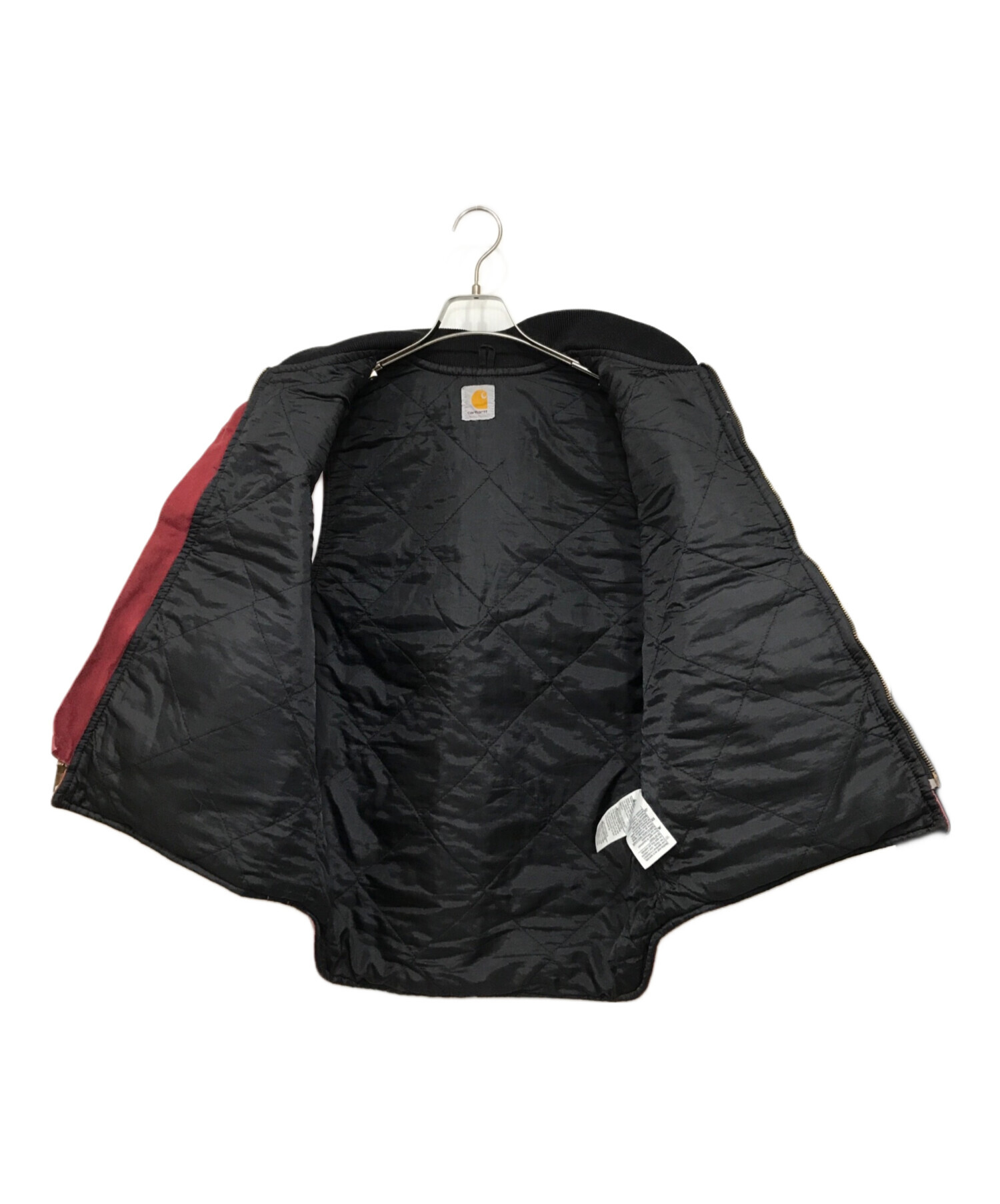 古着　Carhartt カーハート ダックベスト 中綿入り Carhartt（カーハート） 古着 フード付き ダックベスト メンズXL