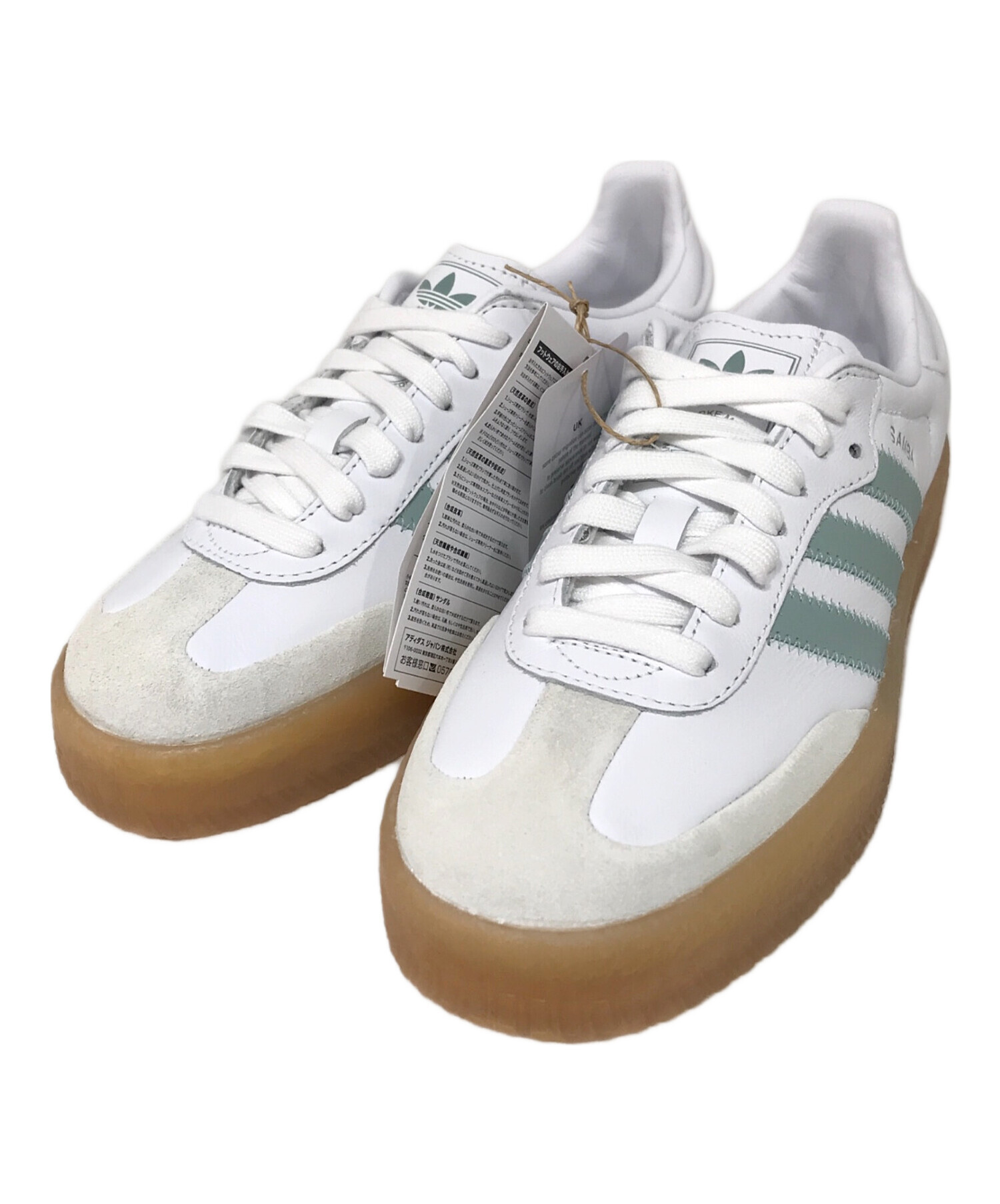 中古・古着通販】adidas (アディダス) SAMBA W ホワイト サイズ:225 