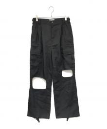 中古・古着通販】Jieda (ジエダ) 22SS RIPSTOP HOLE CARGO PANTS 中古・古着通販】Jieda (ジエダ) 22SS RIPSTOP HOLE CARGO PANTS