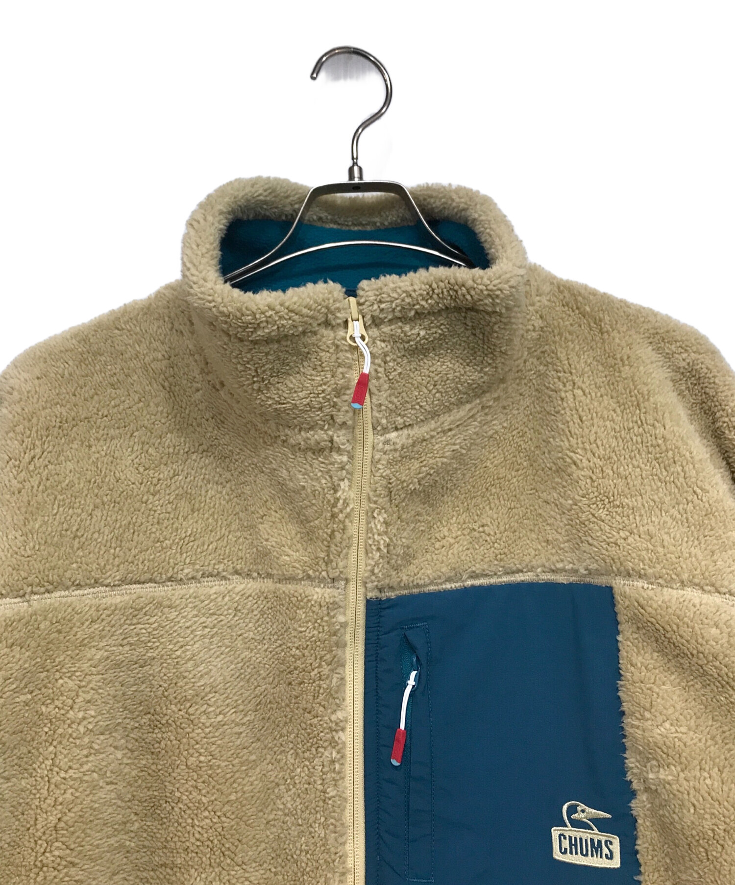 中古・古着通販】CHUMS (チャムス) Bonding Fleece Jacket ベージュ 