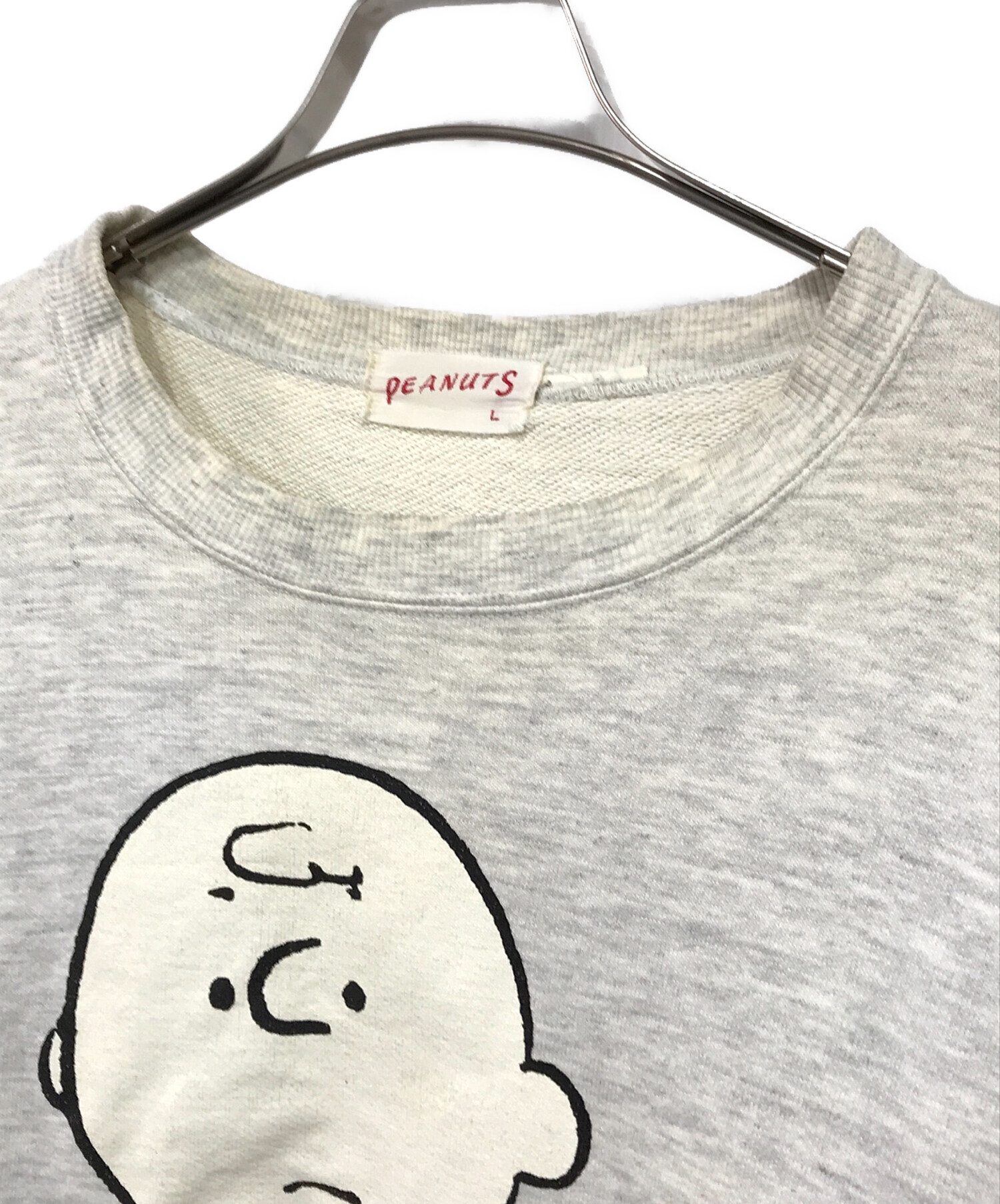 中古・古着通販】PEANUTS (ピーナッツ) ヴィンテージスウェット グレー
