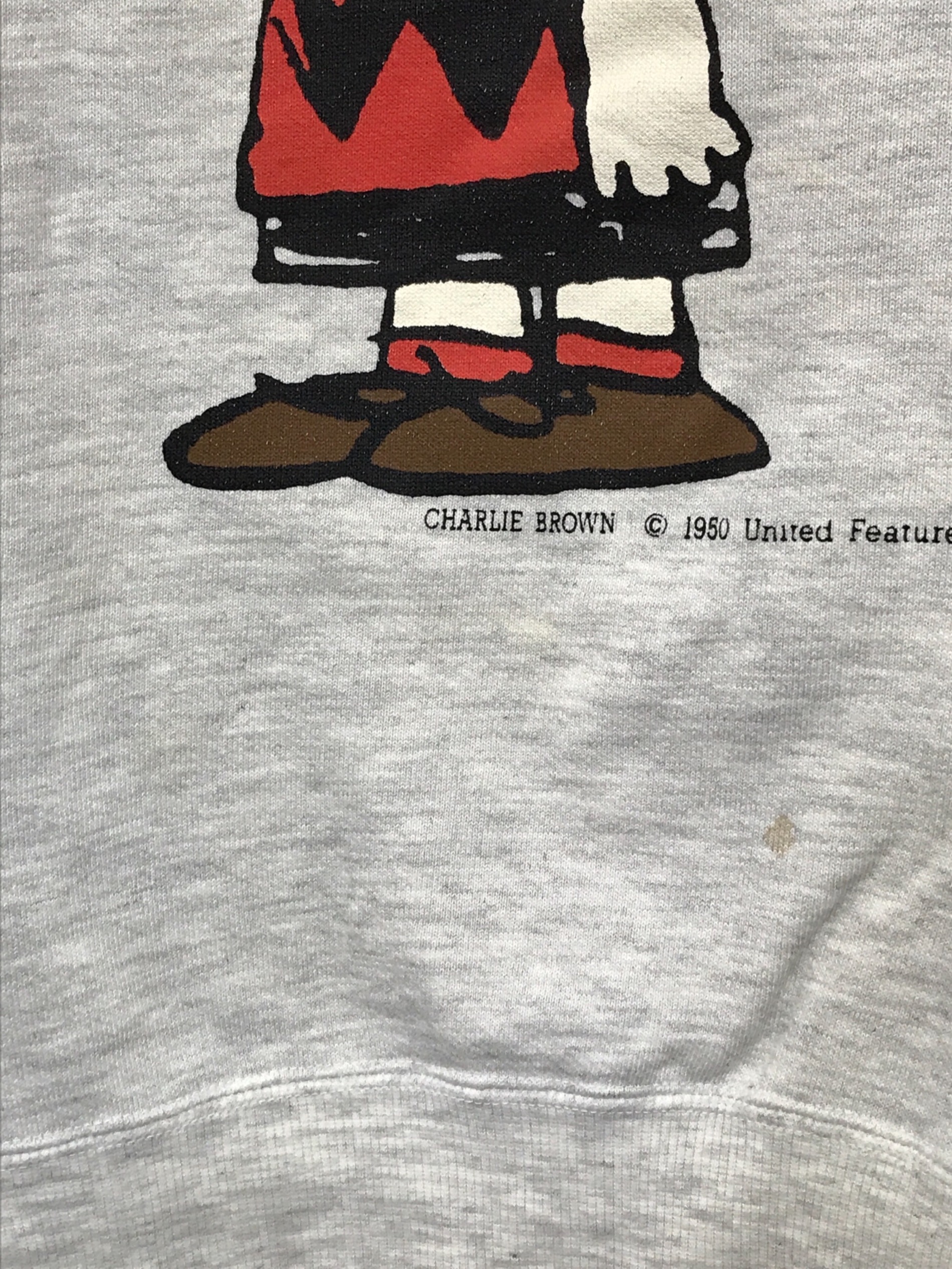 中古・古着通販】PEANUTS (ピーナッツ) ヴィンテージスウェット グレー 