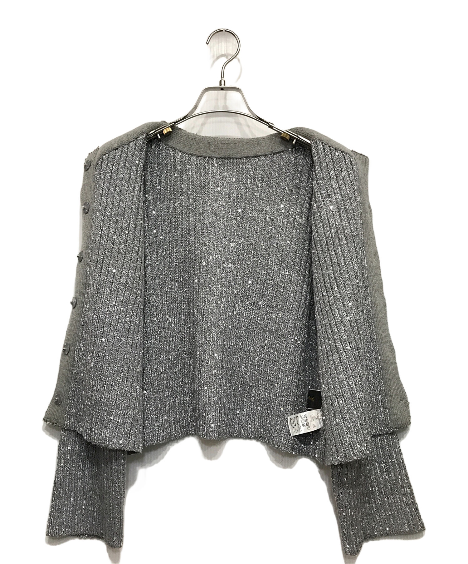 中古・古着通販】Omekashi (オメカシ) スパンコールニット 中古・古着通販】Omekashi (オメカシ) スパンコールニット