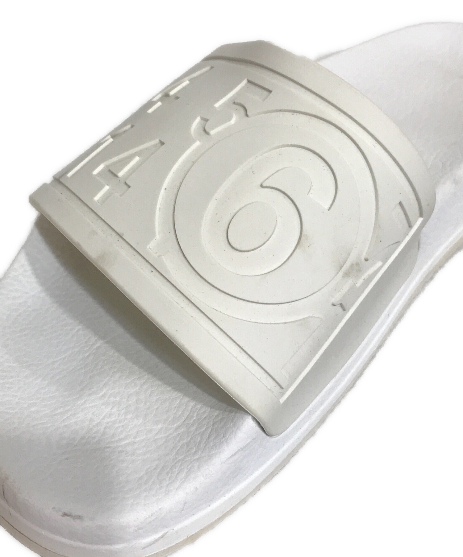 MM6 メゾンマルジェラ シャワーサンダル ブラック 35 （Maison  