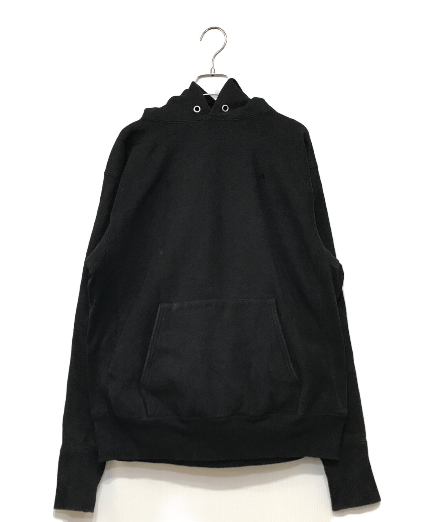 中古・古着通販】ATON (エイトン) NATURAL DYE URAKE HOODIE ブラック 