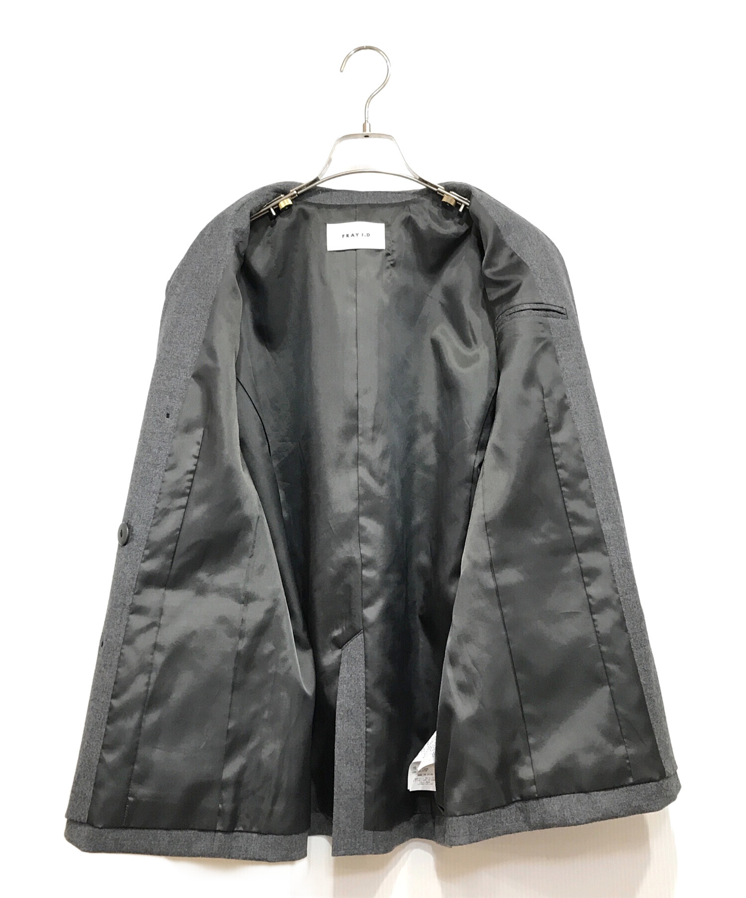 中古・古着通販】FRAY ID (フレイ アイディー) ビックダブルテーラード