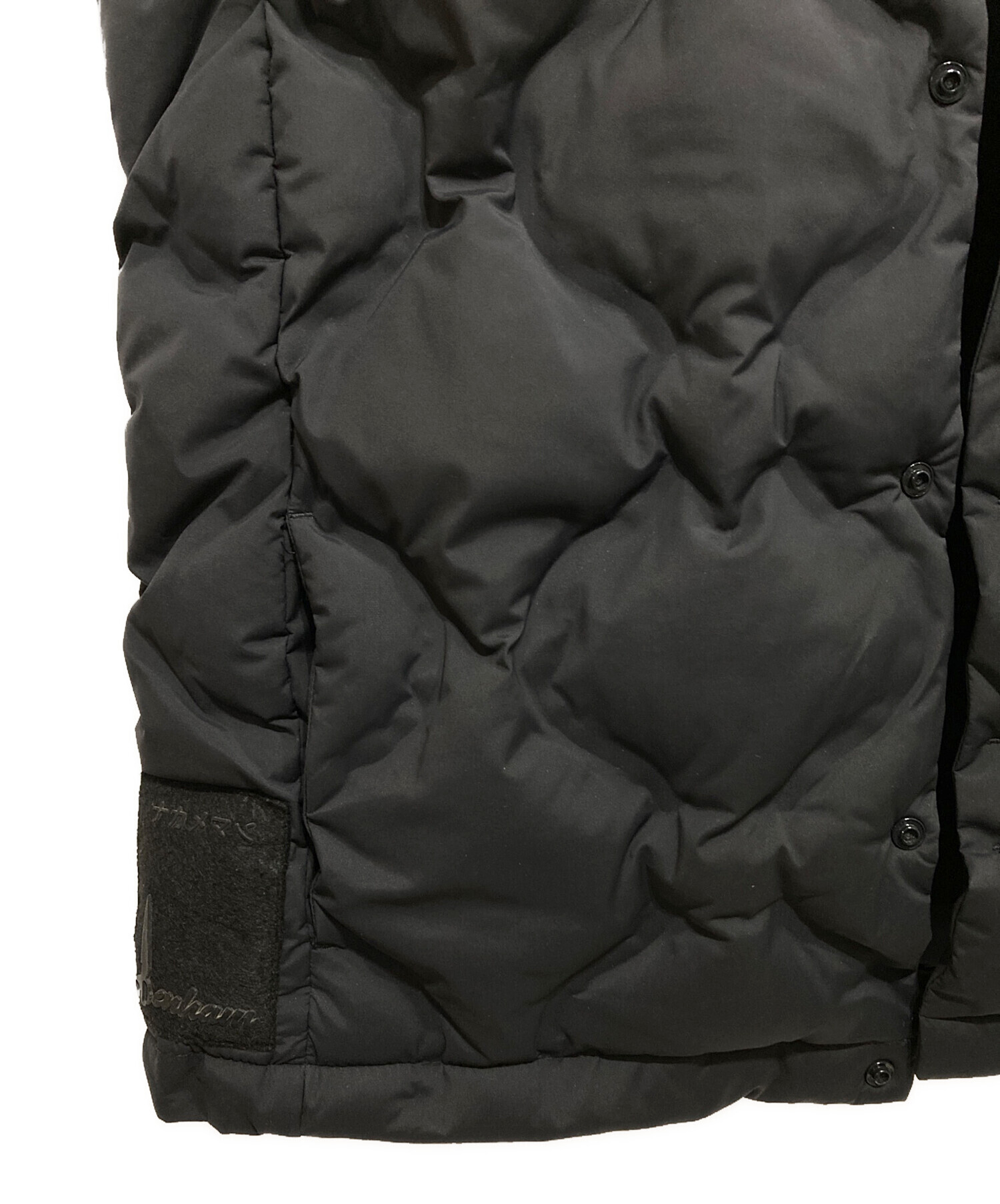 中古・古着通販】Denham (デンハム) ナカメマン 中綿ベスト ブラック 