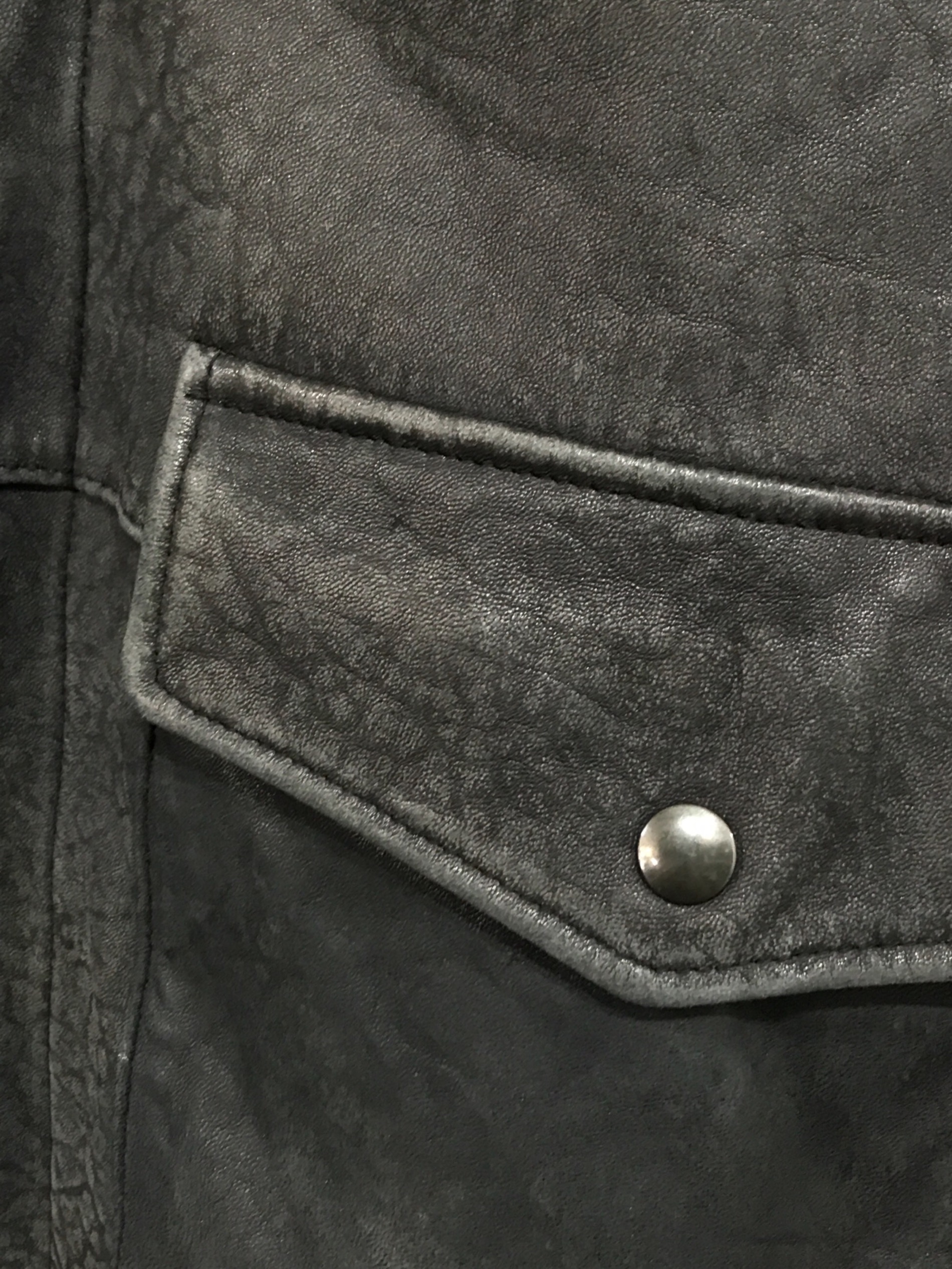 中古・古着通販】Eddie Bauer (エディーバウアー) 黒タグ レザー