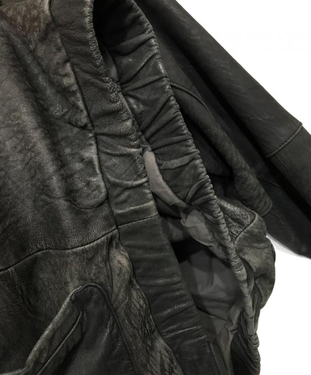 中古・古着通販】Eddie Bauer (エディーバウアー) 黒タグ レザー