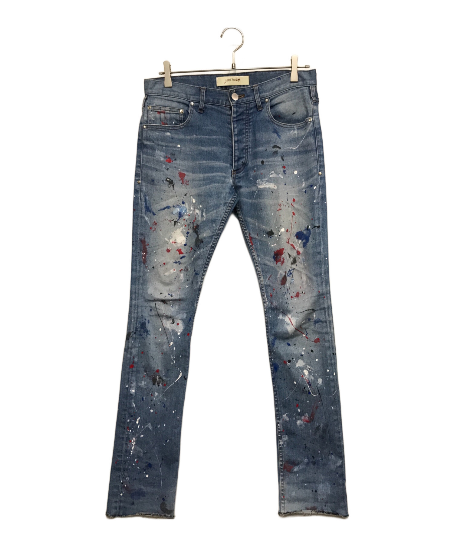 purple brand 28サイズ ホワイト ペイントパンツ PURPLE BRAND | Luce