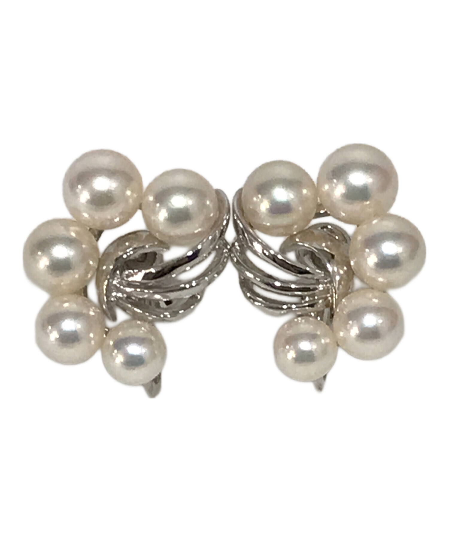 中古・古着通販】MIKIMOTO (ミキモト) パールイヤリング｜ブランド 