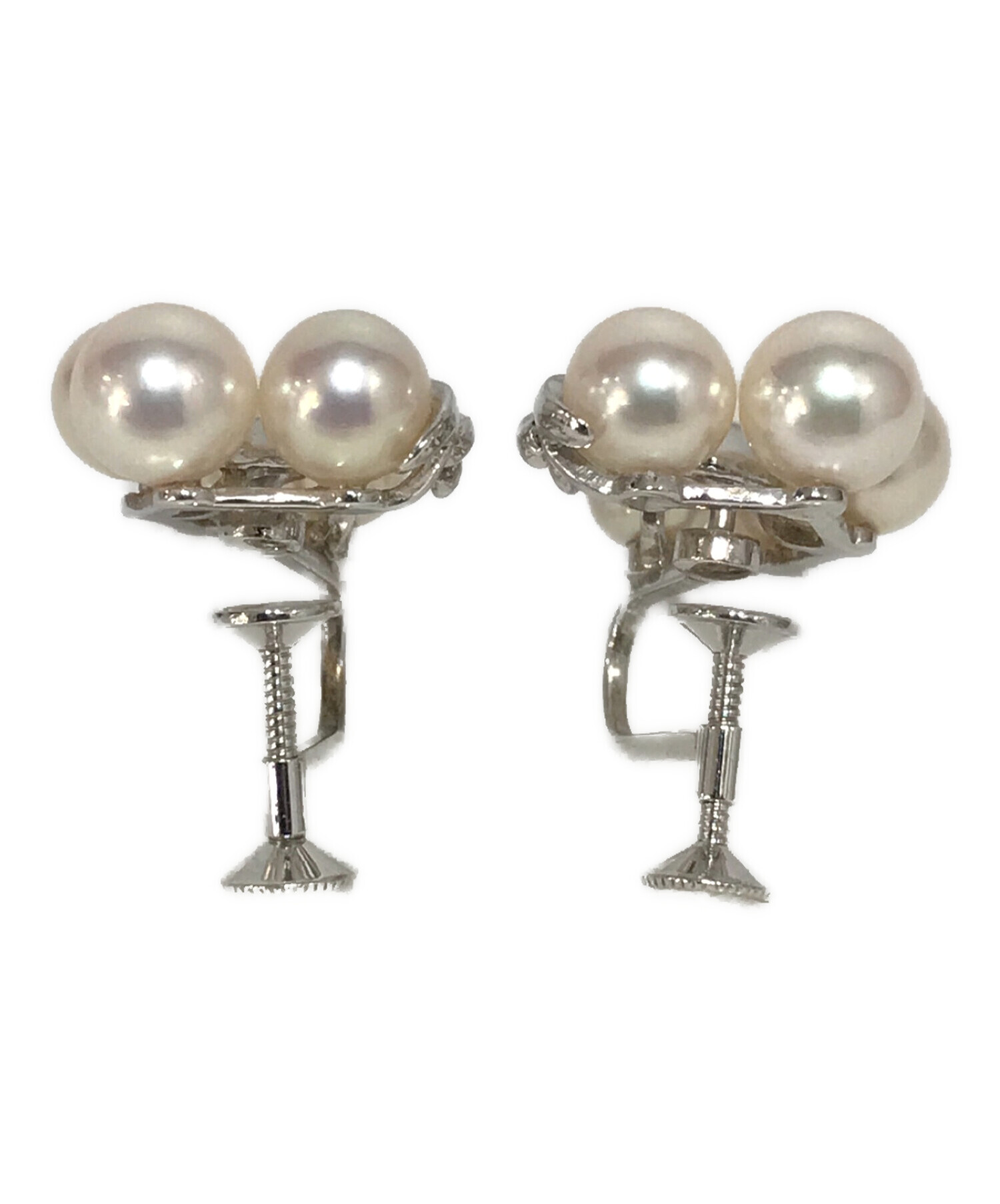 中古・古着通販】MIKIMOTO (ミキモト) パールイヤリング｜ブランド 