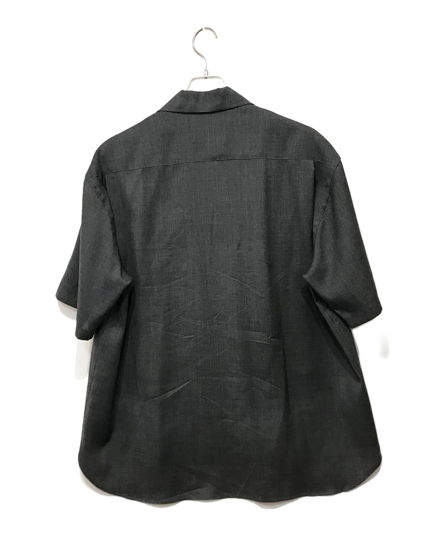 【着用一回】T/SEHNE (ティー・セーヌ) ポロシャツ / 23SS 中古・古着通販】T/SEHNE (ティー セーヌ) 23ss shirt ウールモスリン