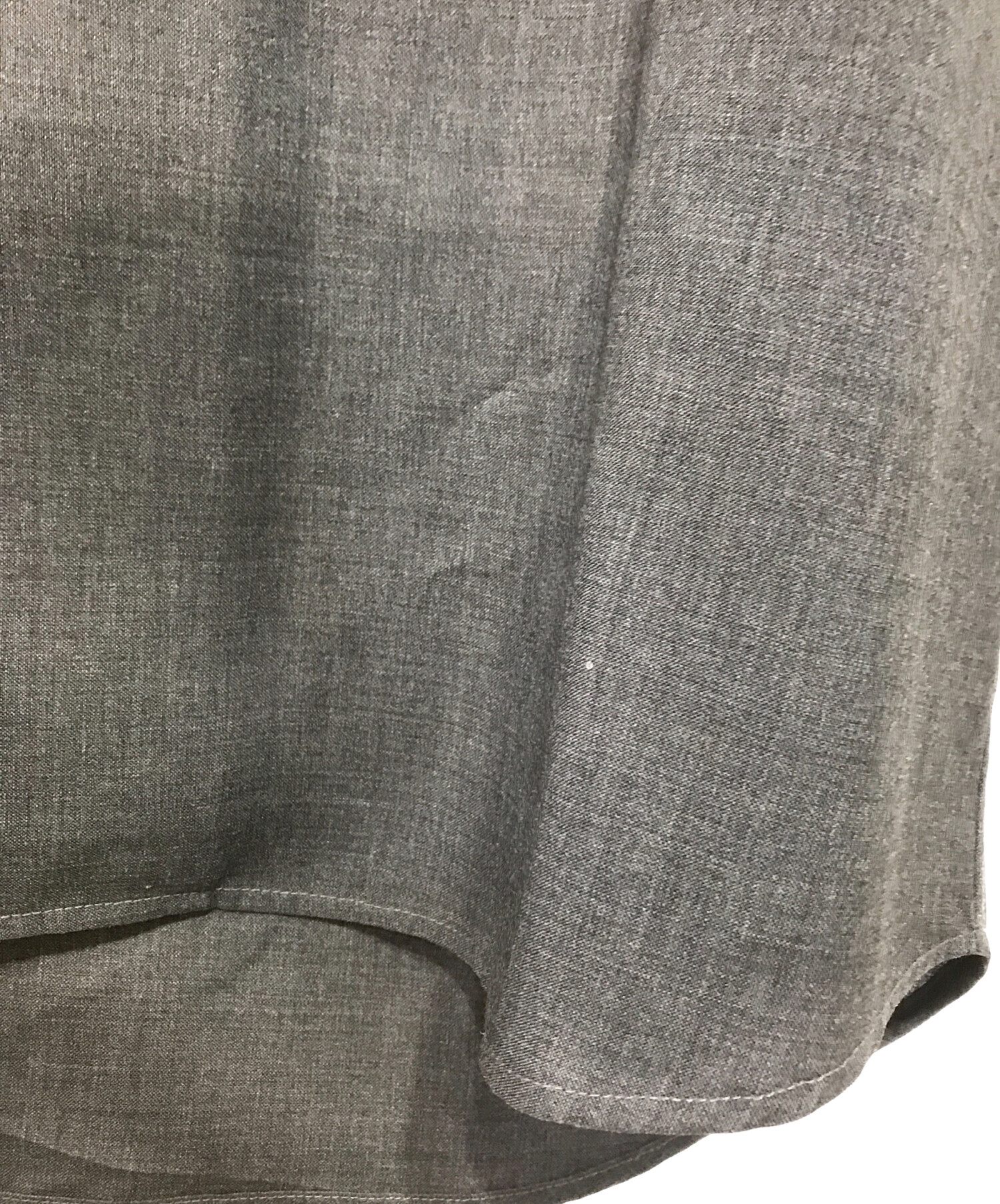 中古・古着通販】T/SEHNE (ティー セーヌ) 23ss shirt ウールモスリン