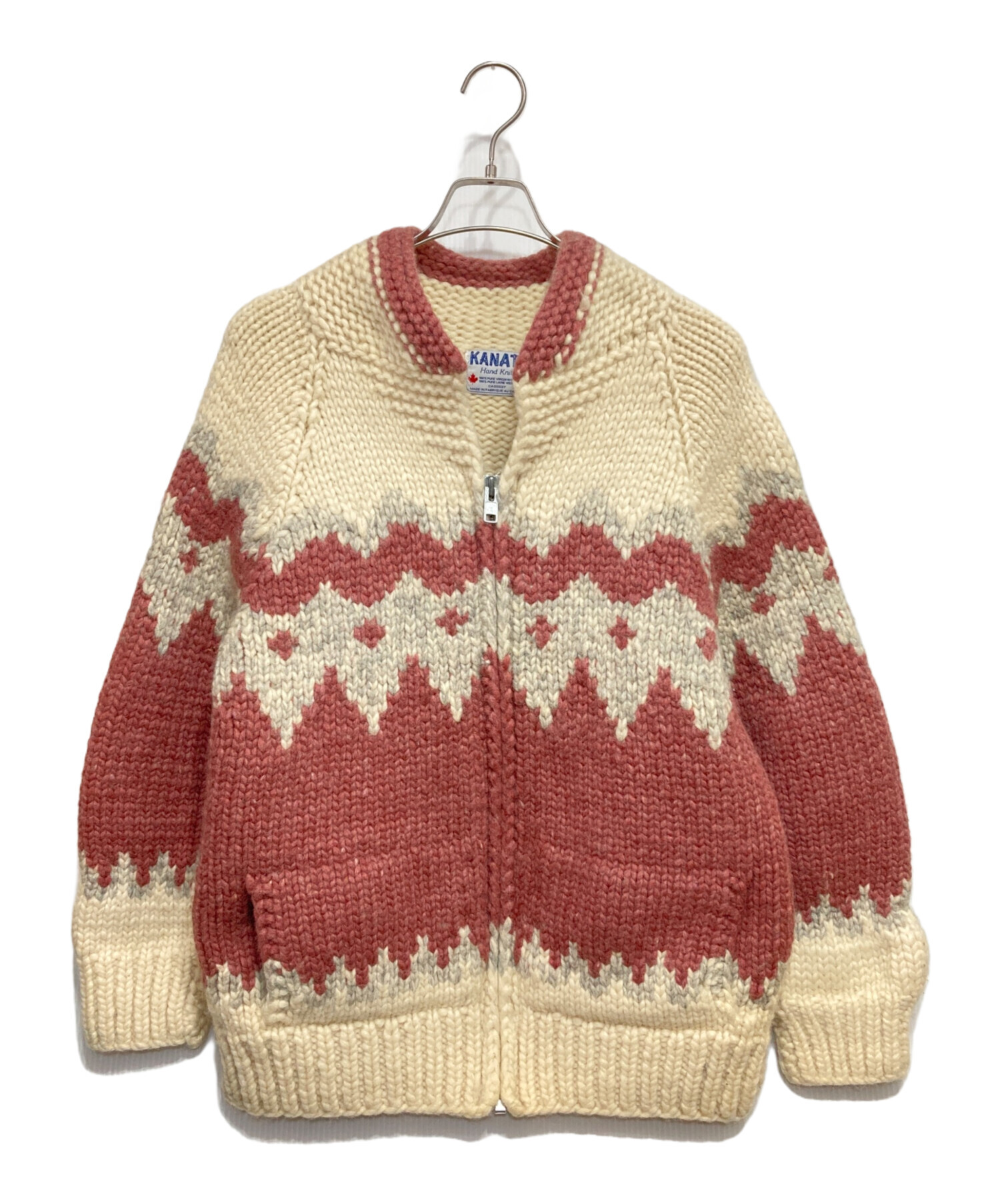 中古・古着通販】KANATA (カナタ) ヴンテージカウチンニットジャケット