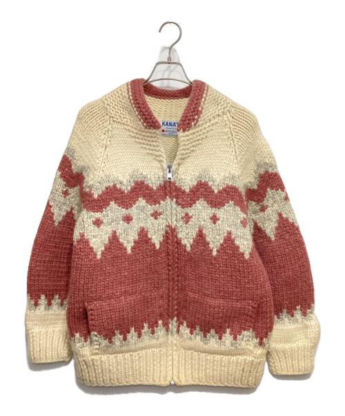 中古・古着通販】KANATA (カナタ) ヴンテージカウチンニットジャケット