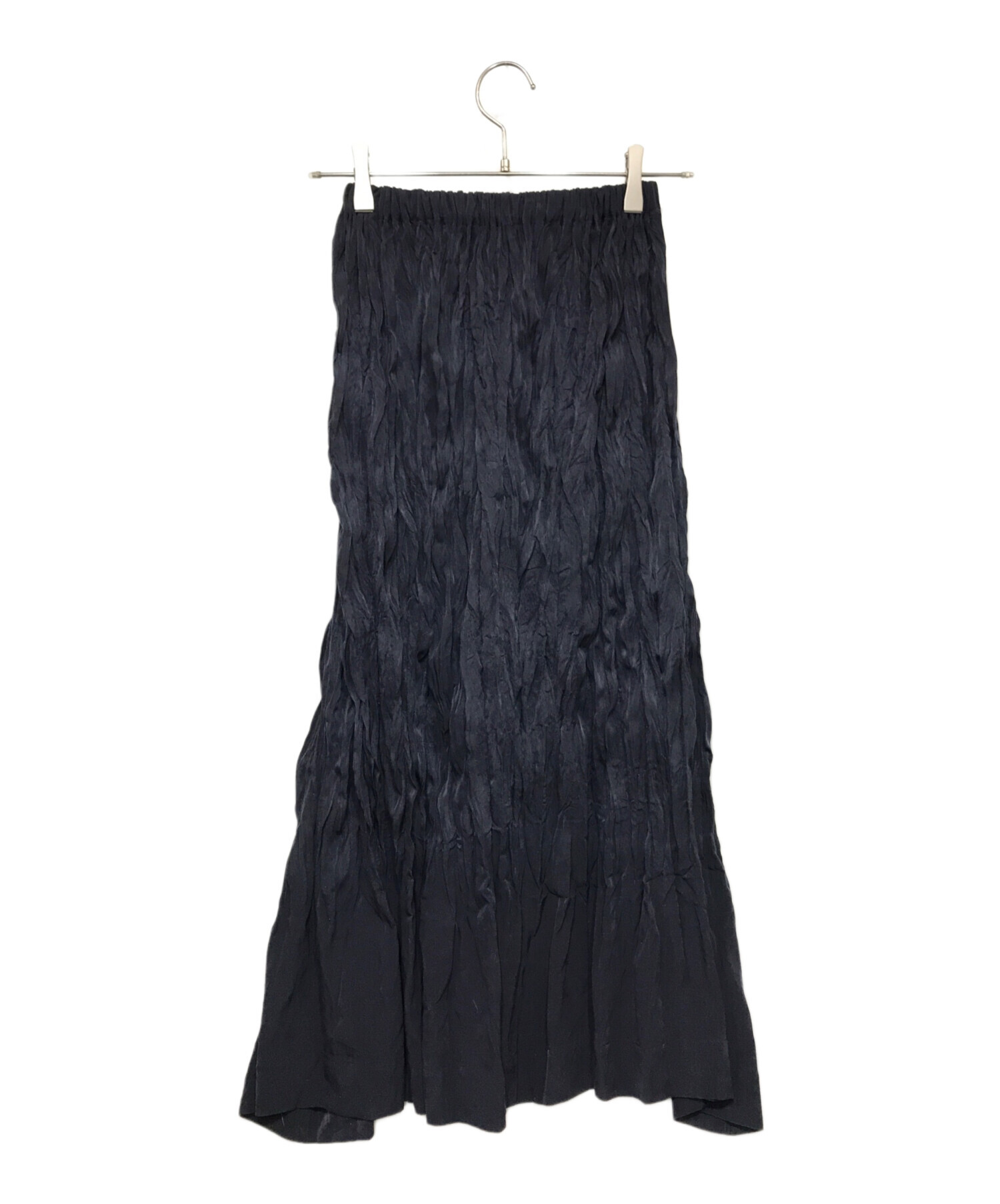 中古・古着通販】ISSEY MIYAKE (イッセイミヤケ) シワ加工スカート