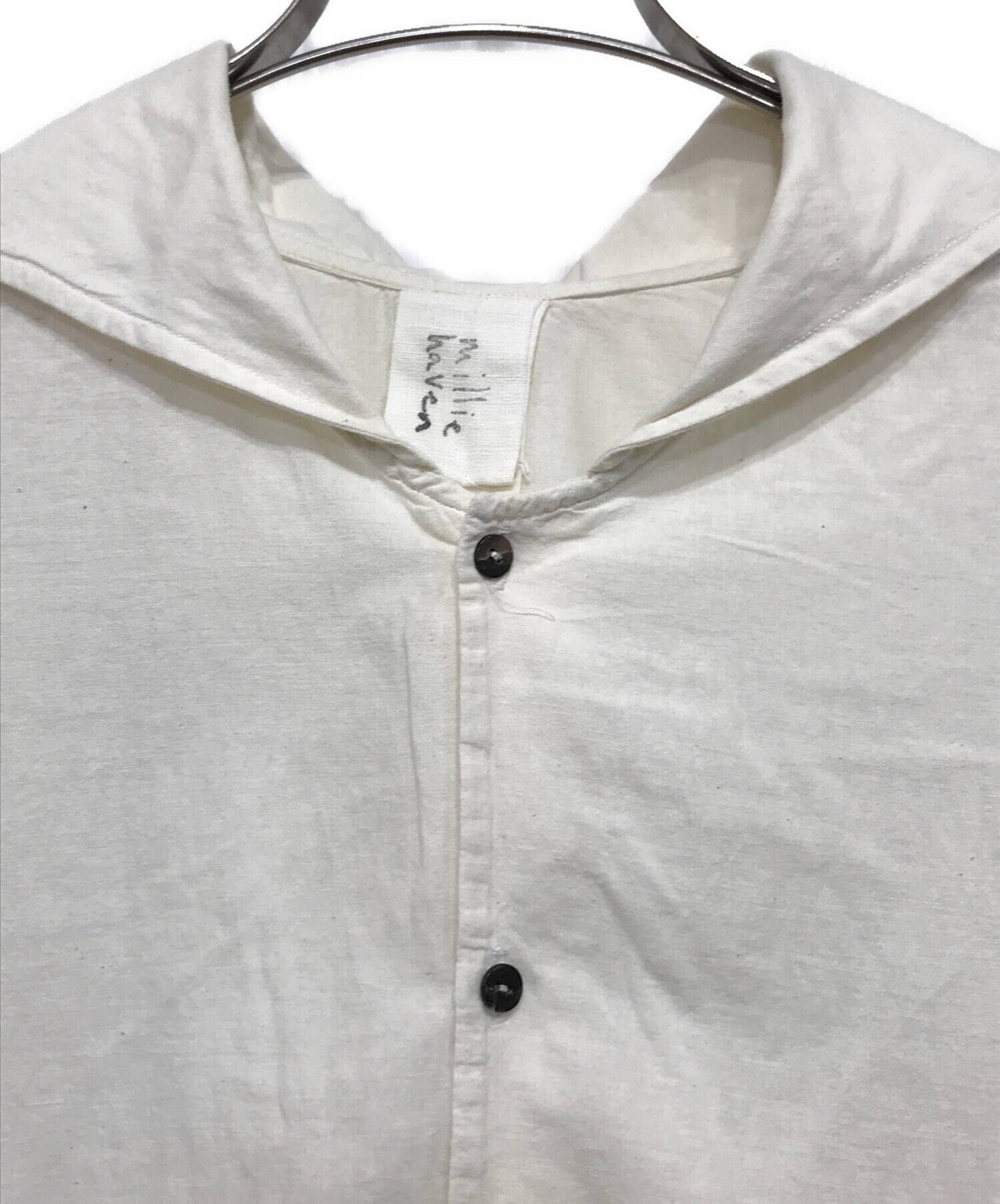 中古・古着通販】millie haven (ミリーヘイヴォン) ワイドブラウス