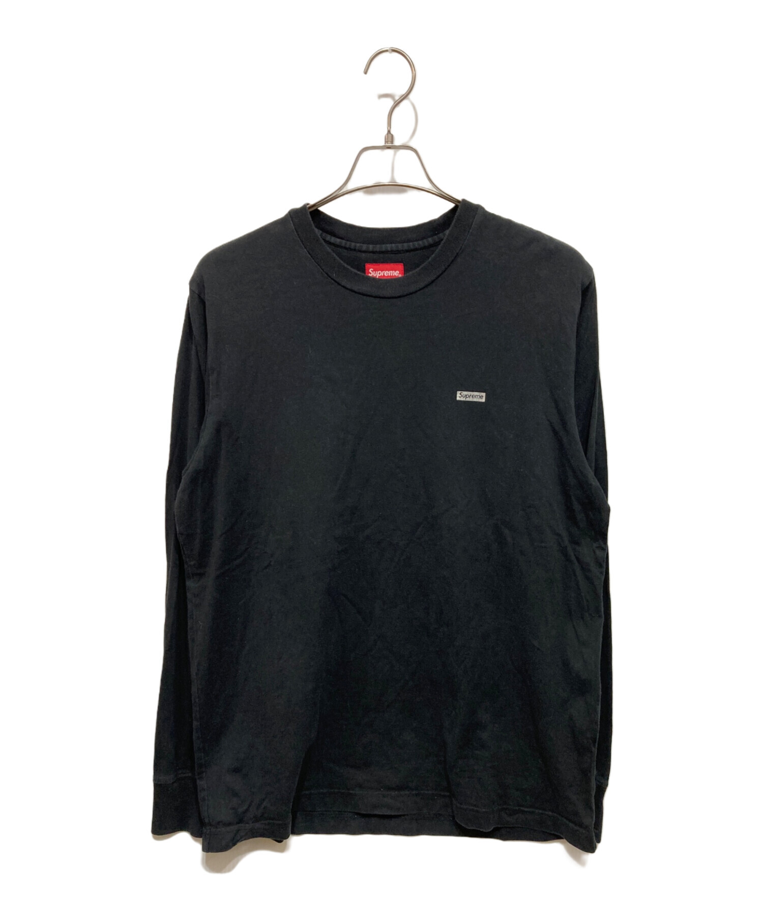 中古・古着通販】SUPREME (シュプリーム) classic logo tee ブラック 