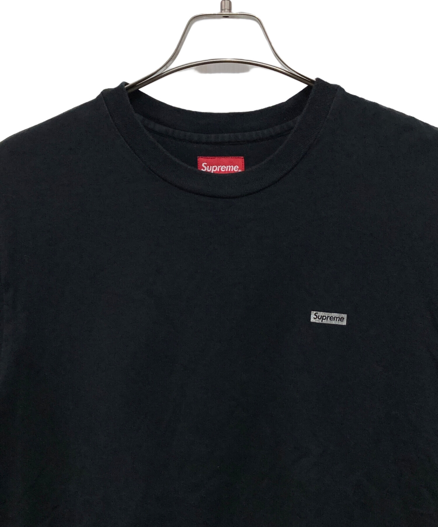 中古・古着通販】SUPREME (シュプリーム) classic logo tee ブラック 