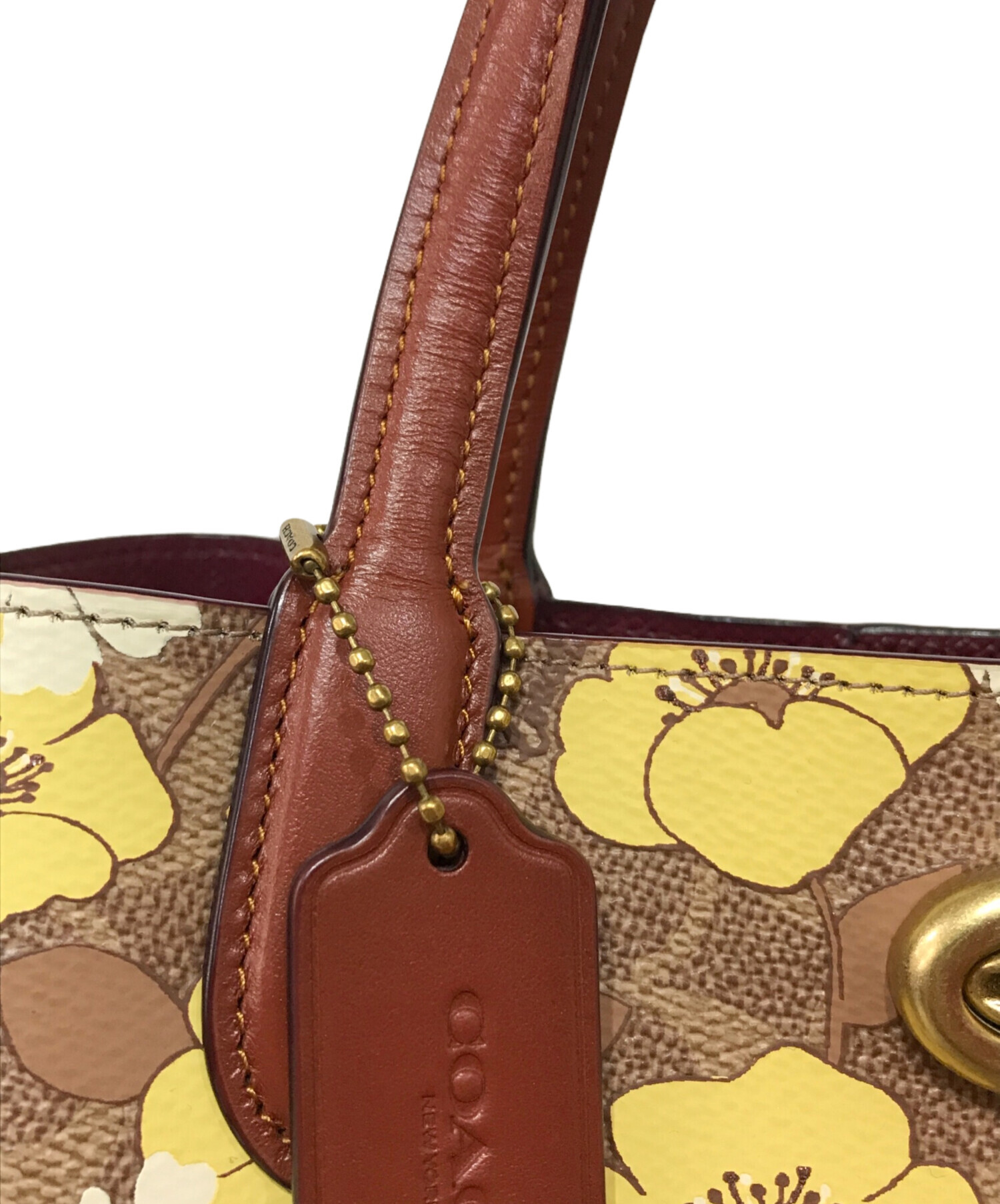 中古・古着通販】COACH (コーチ) ウィロウ トート 24 シグネチャー 
